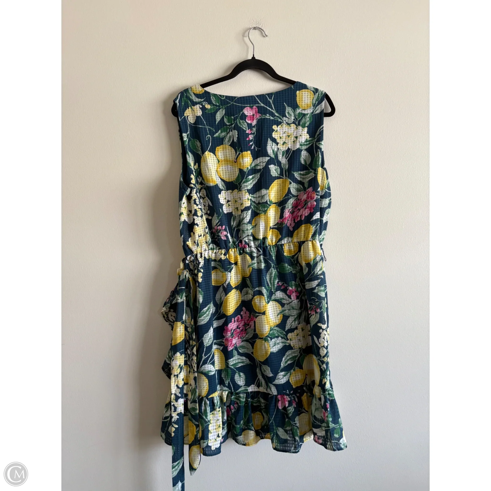 Dress Casual Short By Bobeau In Floral Print, Size: Xl - Image 2