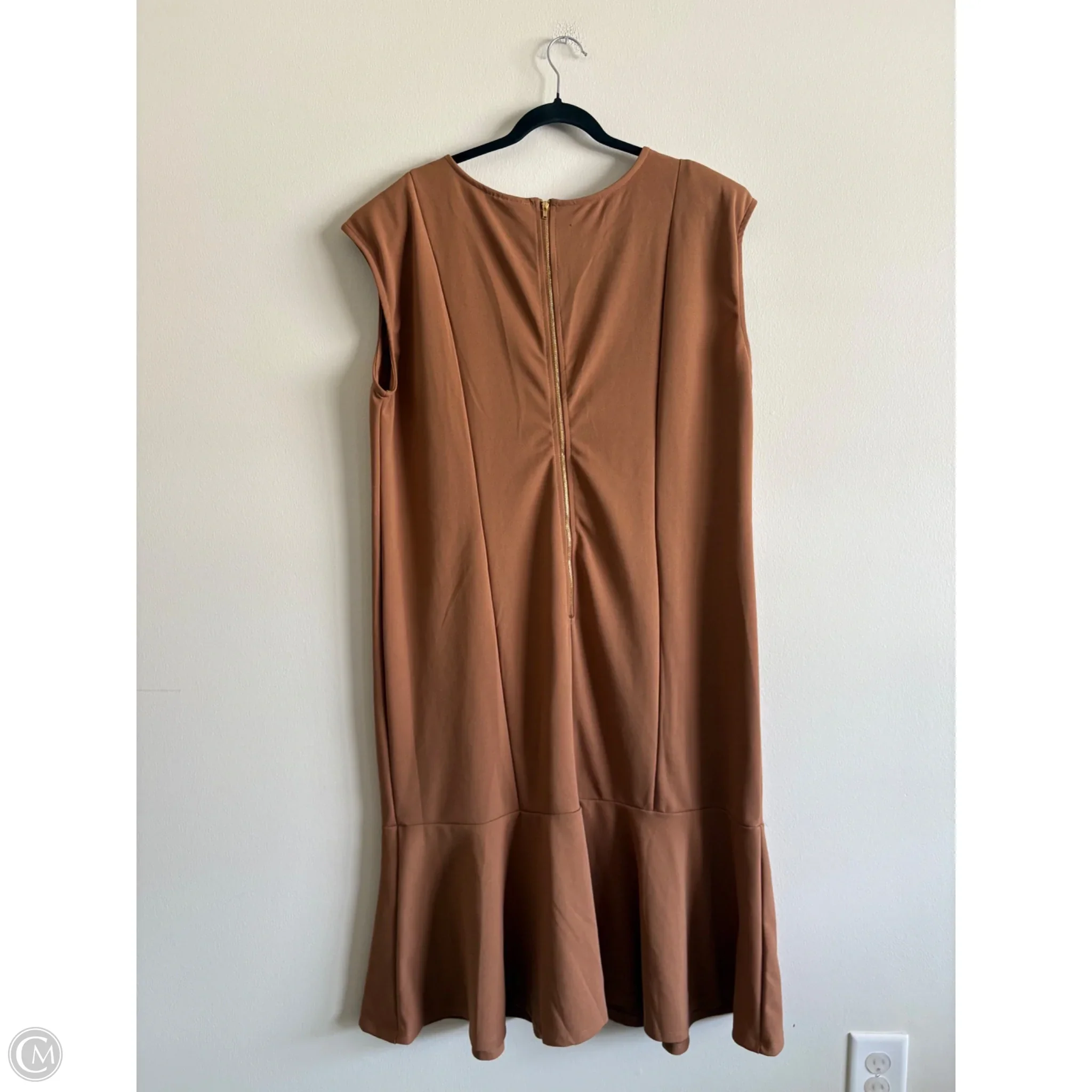 Dress Party Long By Ashley Stewart In Brown, Size: 22 - Image 2