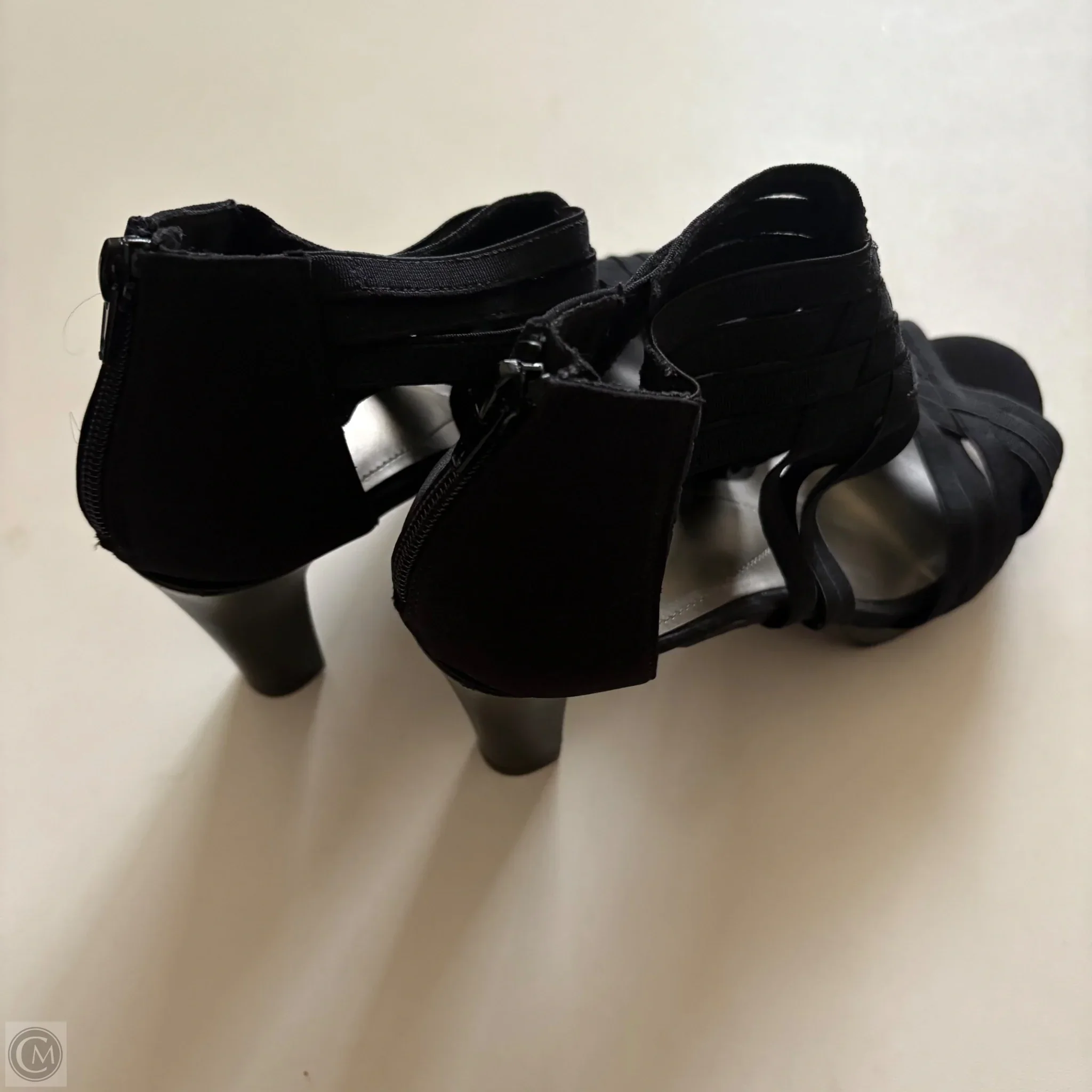 Shoes Heels Block By Impeccable Pig In Black, Size: 10 - Image 2
