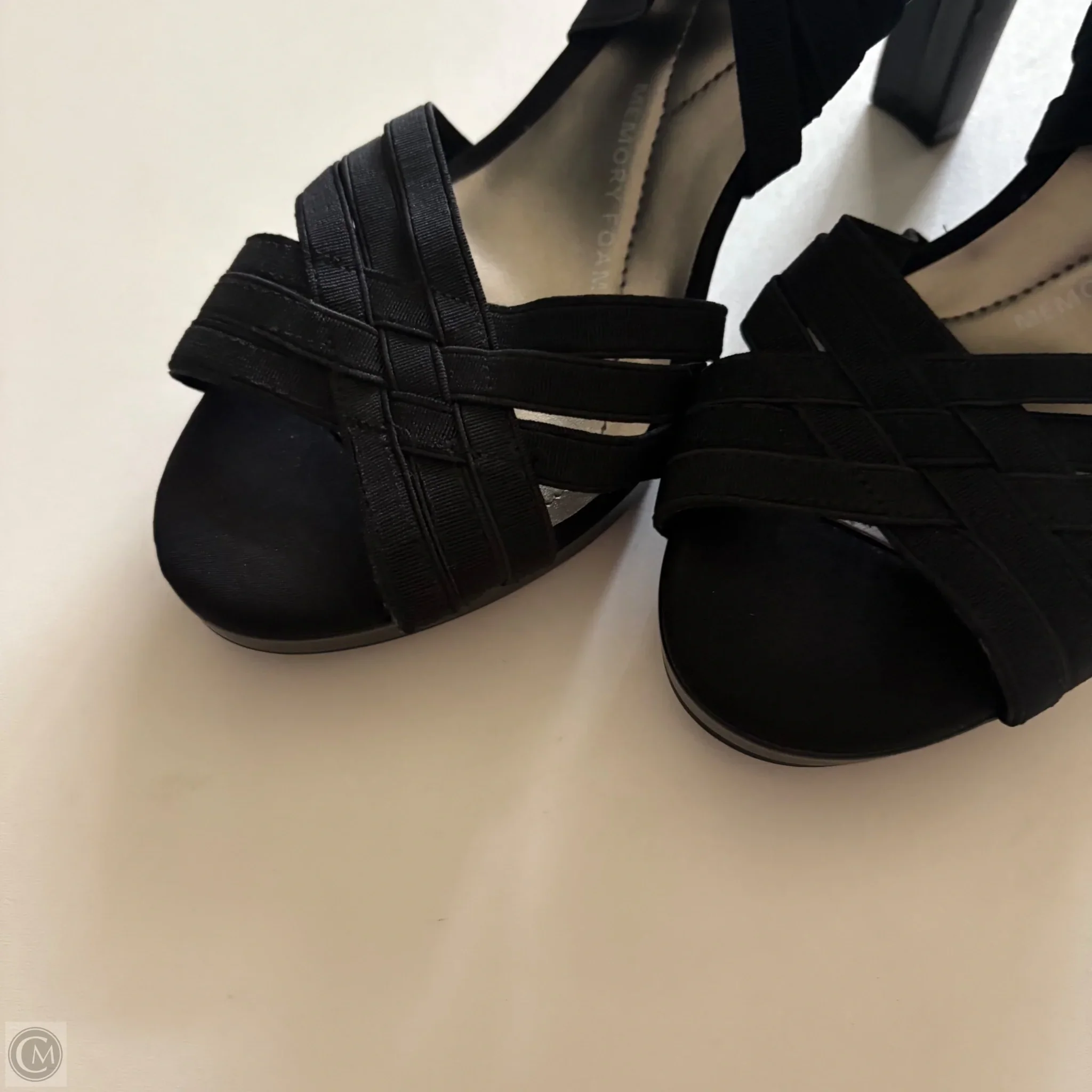 Shoes Heels Block By Impeccable Pig In Black, Size: 10 - Image 3