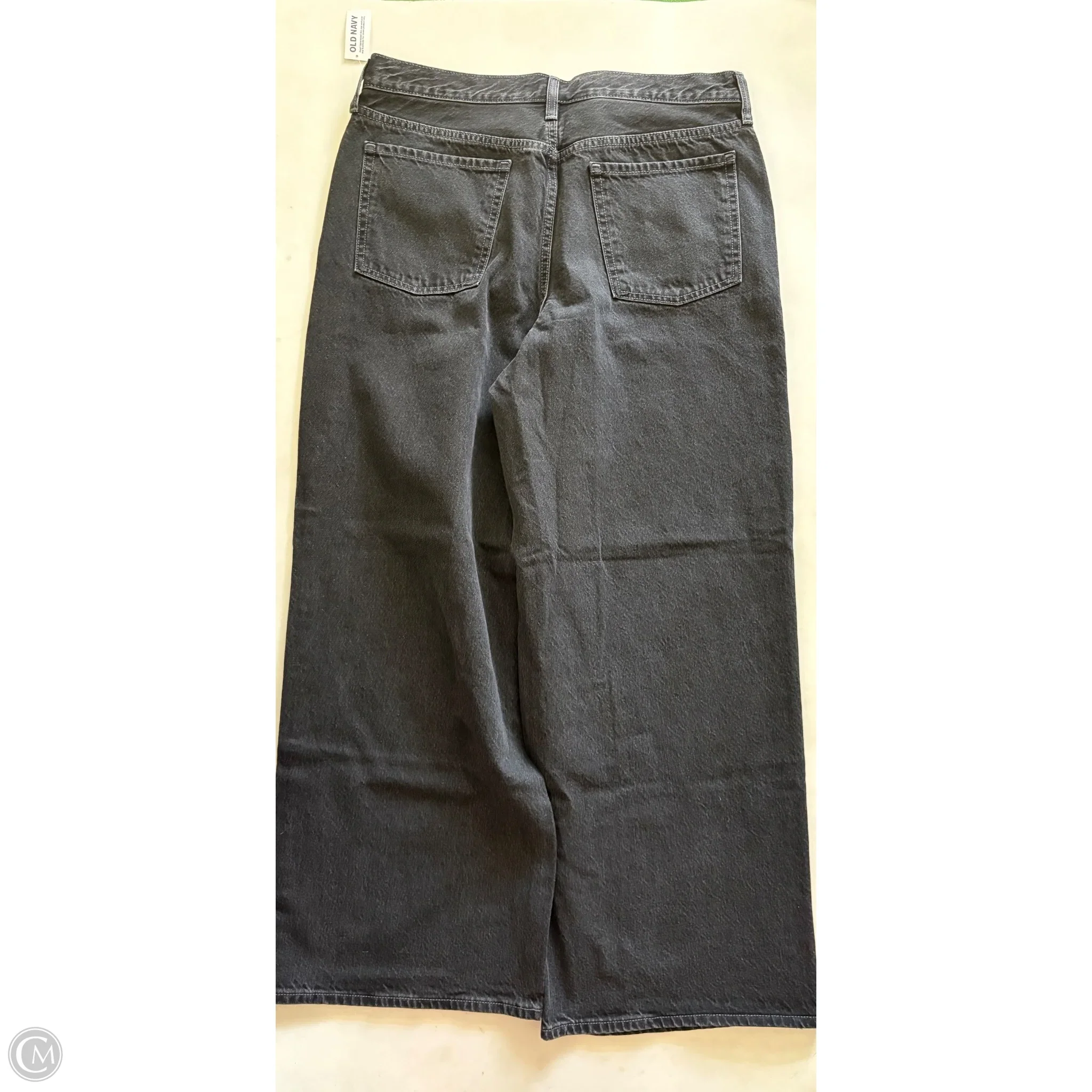 Jeans Wide Leg By Old Navy In Black, Size: 12 - Image 2
