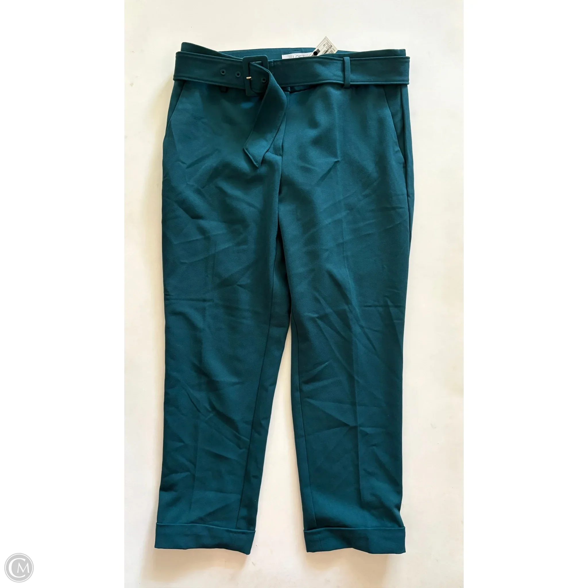 Pants Dress By Loft In Green, Size: 8p - Image 1