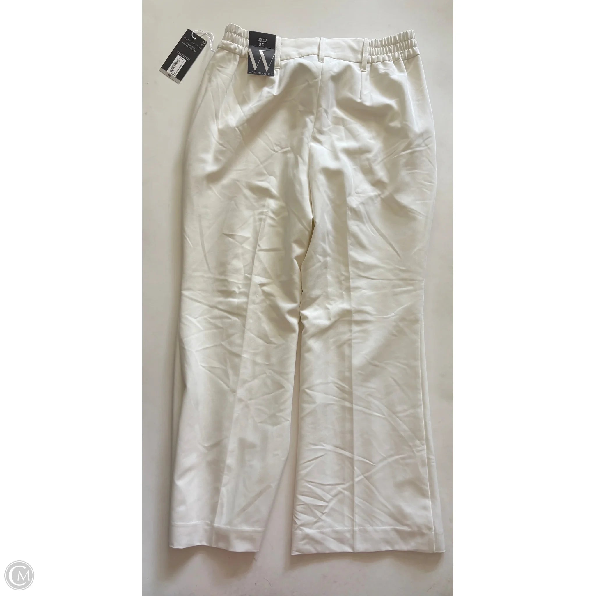 Pants Dress By Worthington In Cream, Size: 8p - Image 2