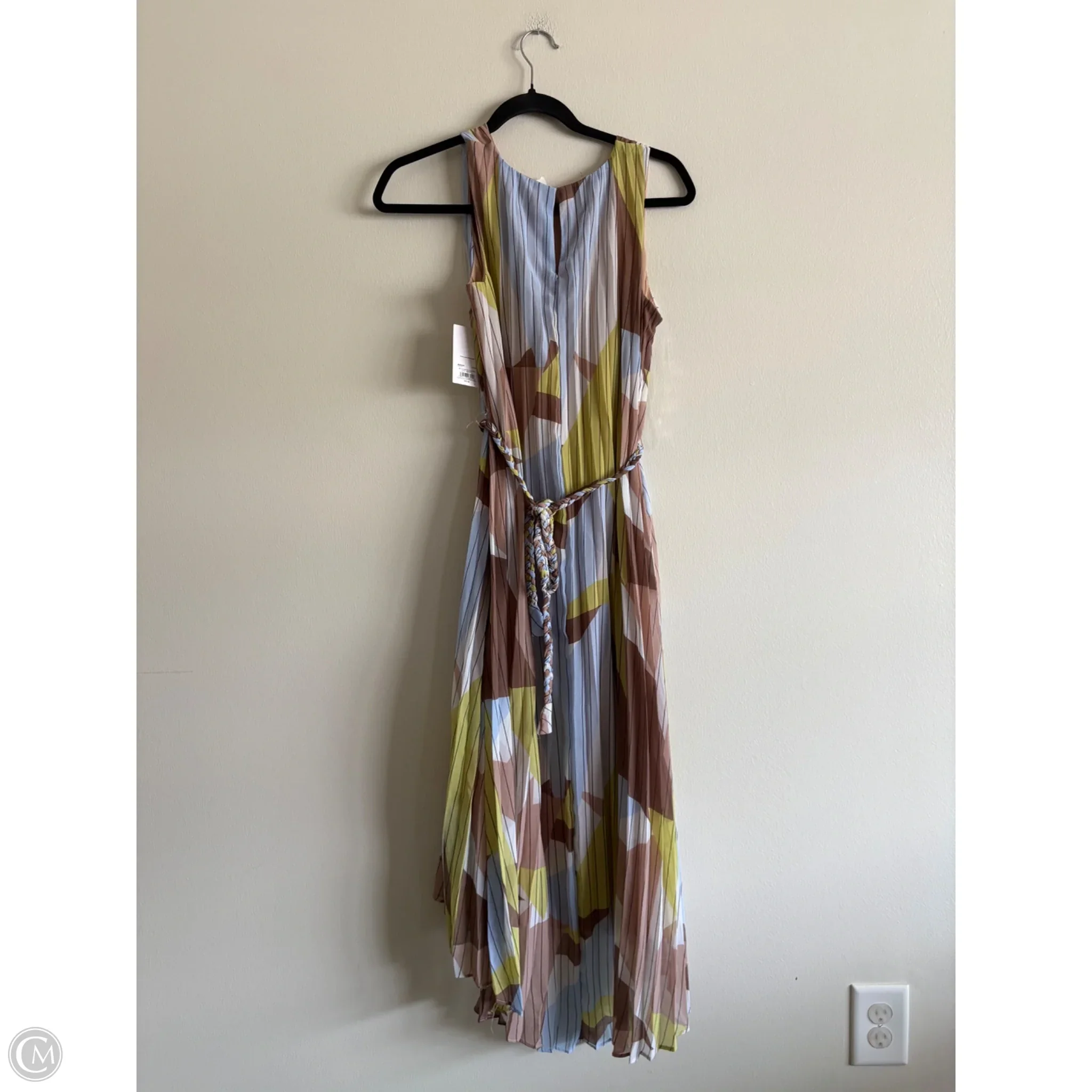 Dress Casual Midi By Nine West Apparel In Striped Pattern, Size: Xs - Image 2