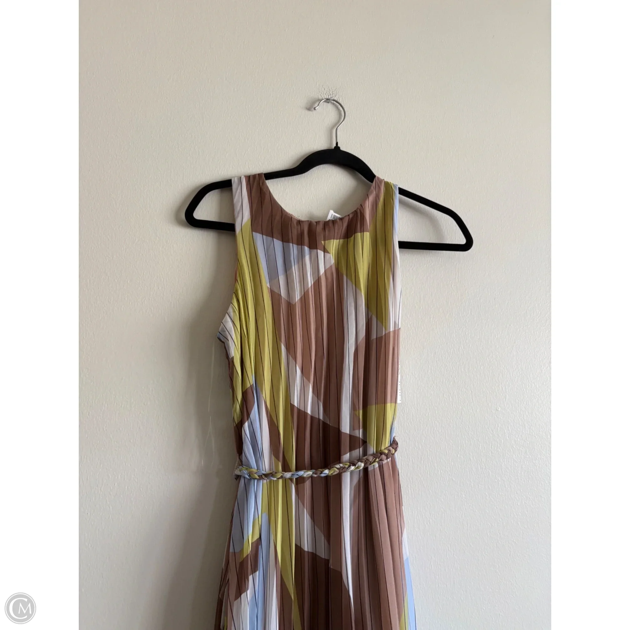 Dress Casual Midi By Nine West Apparel In Striped Pattern, Size: Xs - Image 3