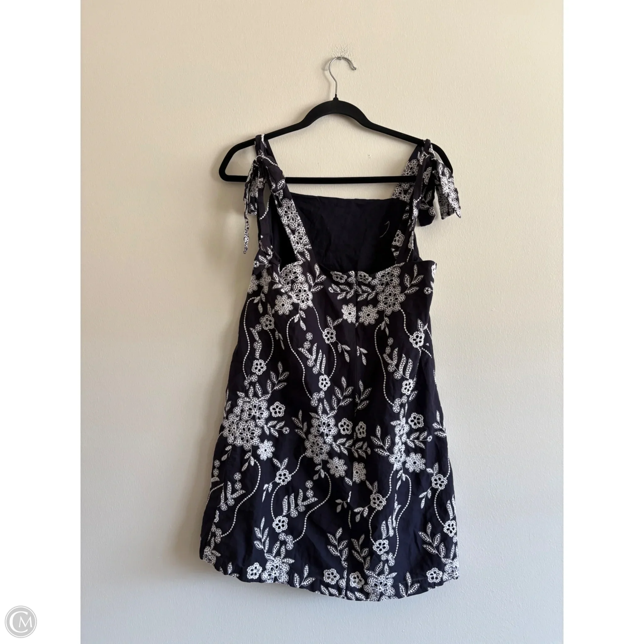 Dress Casual Midi By Loft In Navy, Size: 8 - Image 2