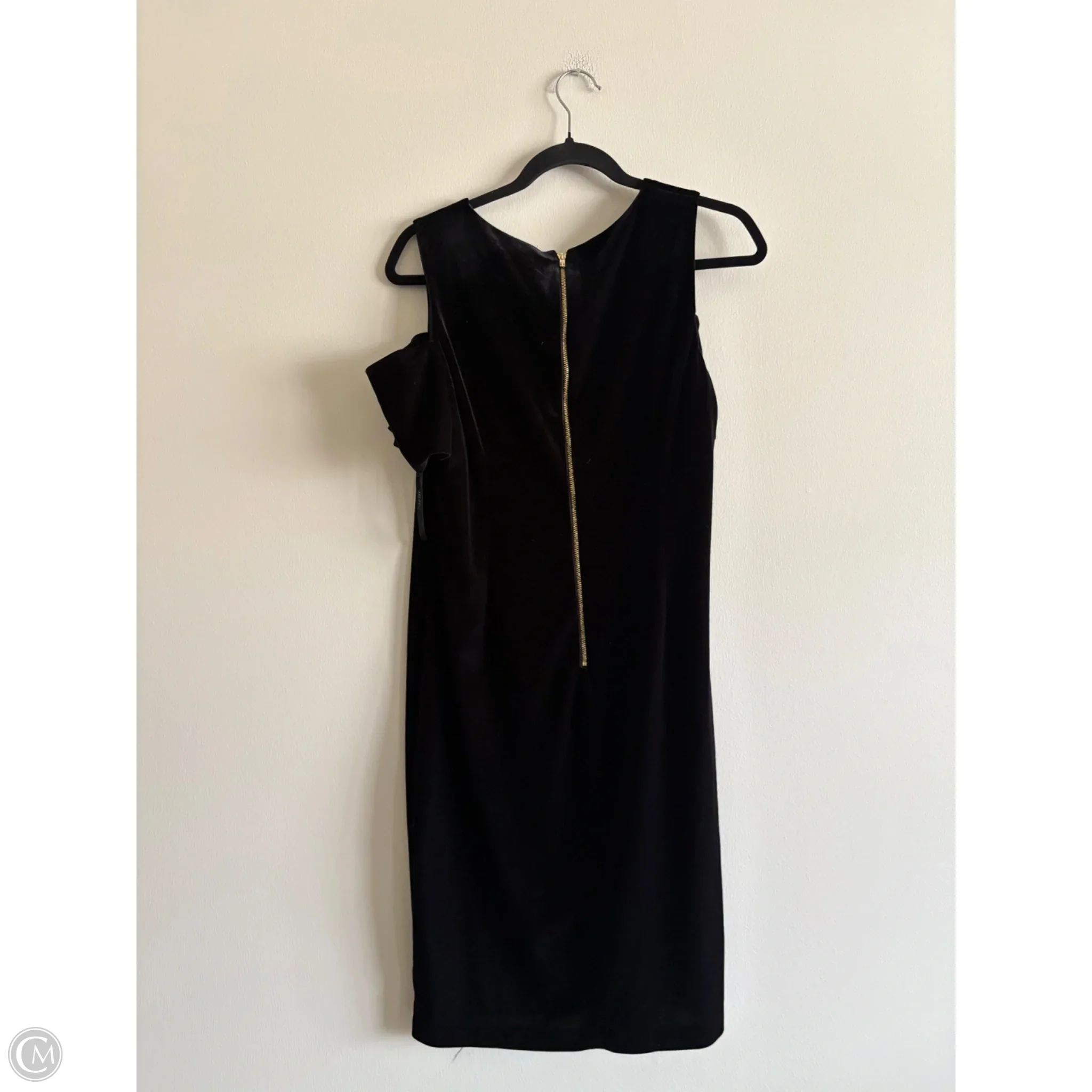 Dress Party Midi By Calvin Klein In Black, Size: 14 - Image 2