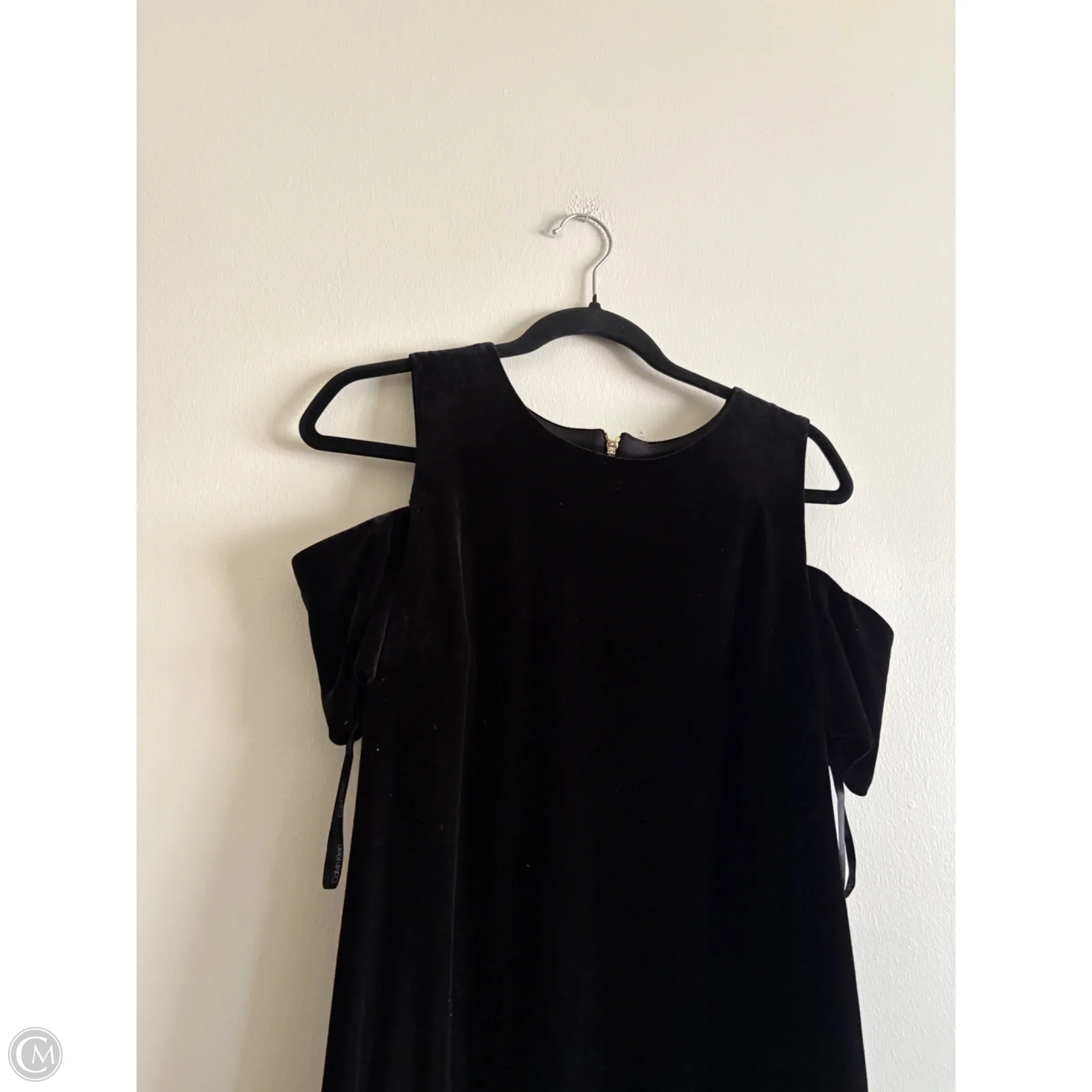 Dress Party Midi By Calvin Klein In Black, Size: 14 - Image 3