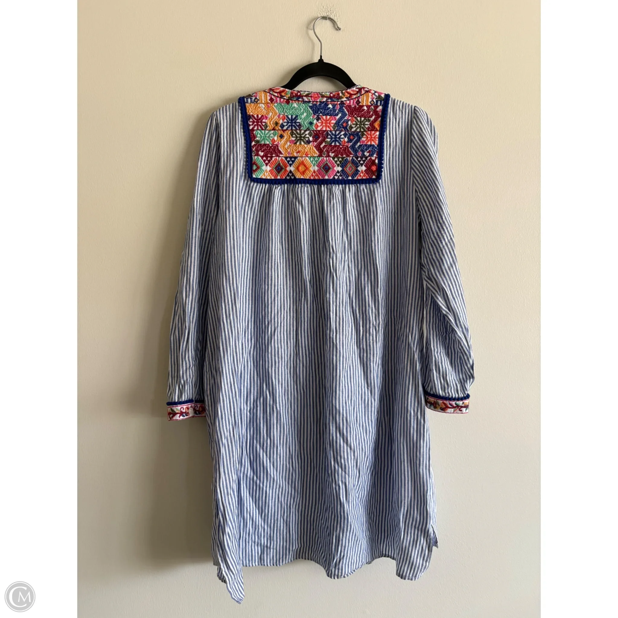 Dress Casual Midi By Chelsea And Theodore In Striped Pattern, Size: Xlp - Image 2