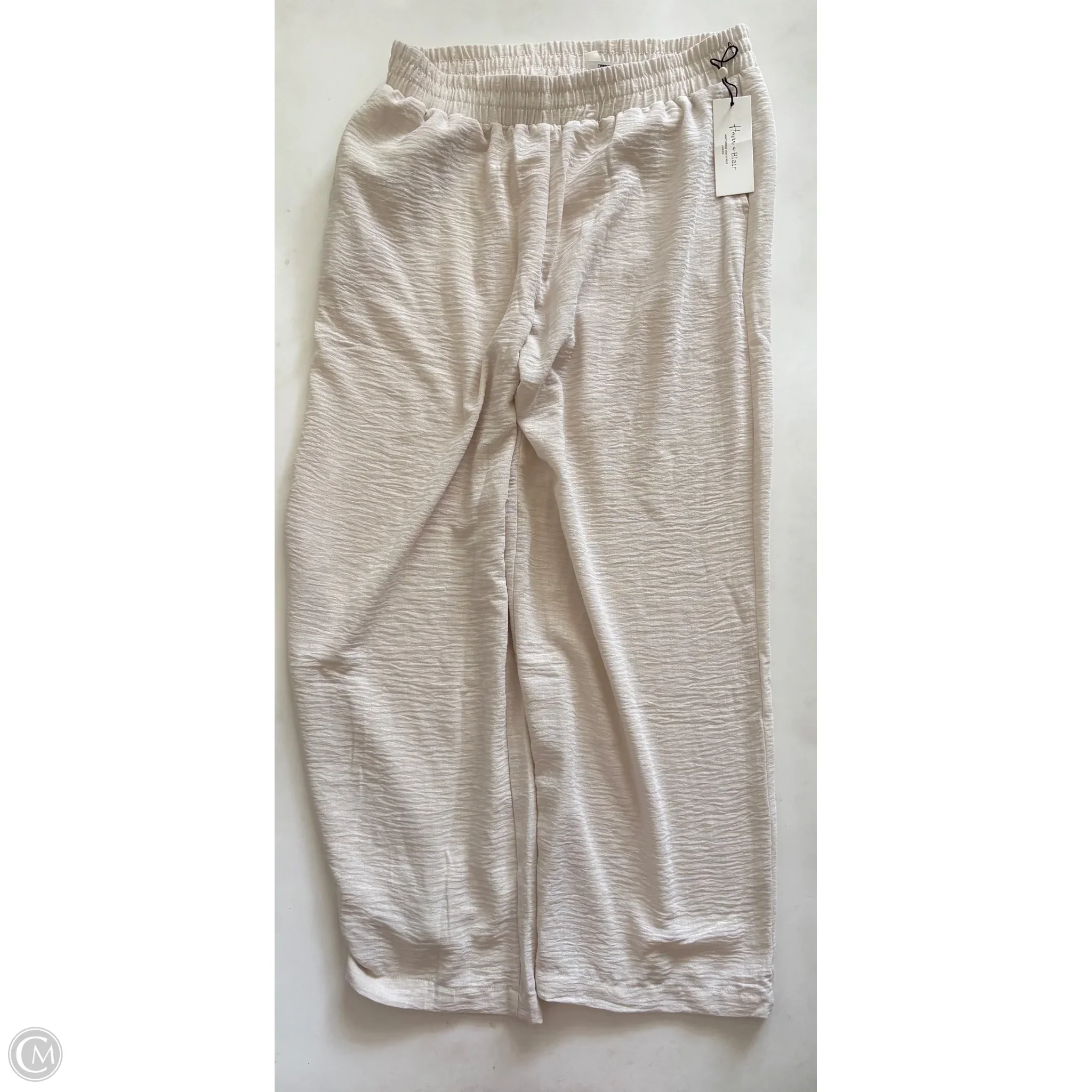 Pants Lounge By Haver In Cream, Size: L - Image 1