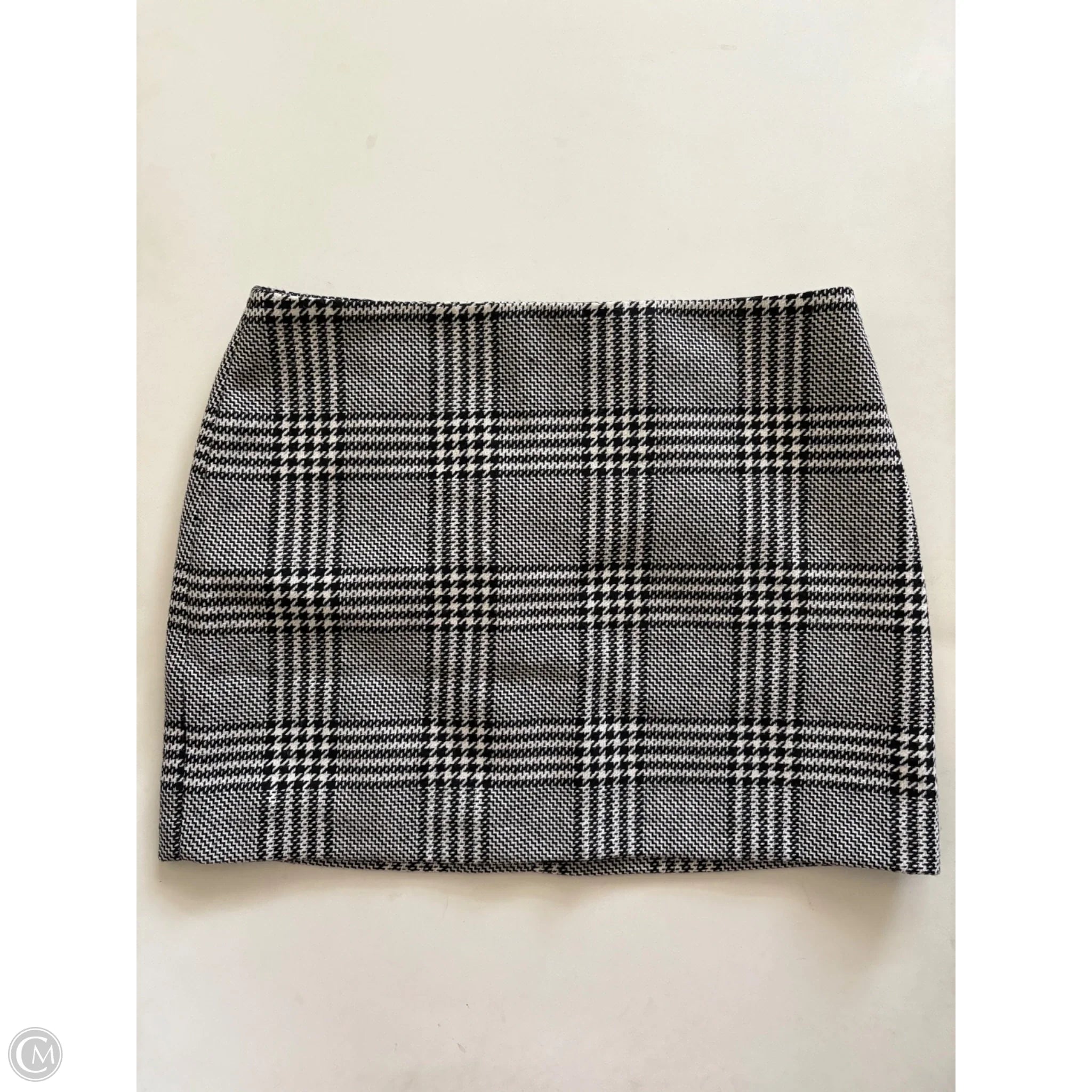 Skirt Mini & Short By H&m In Plaid Pattern, Size: 14 - Image 1