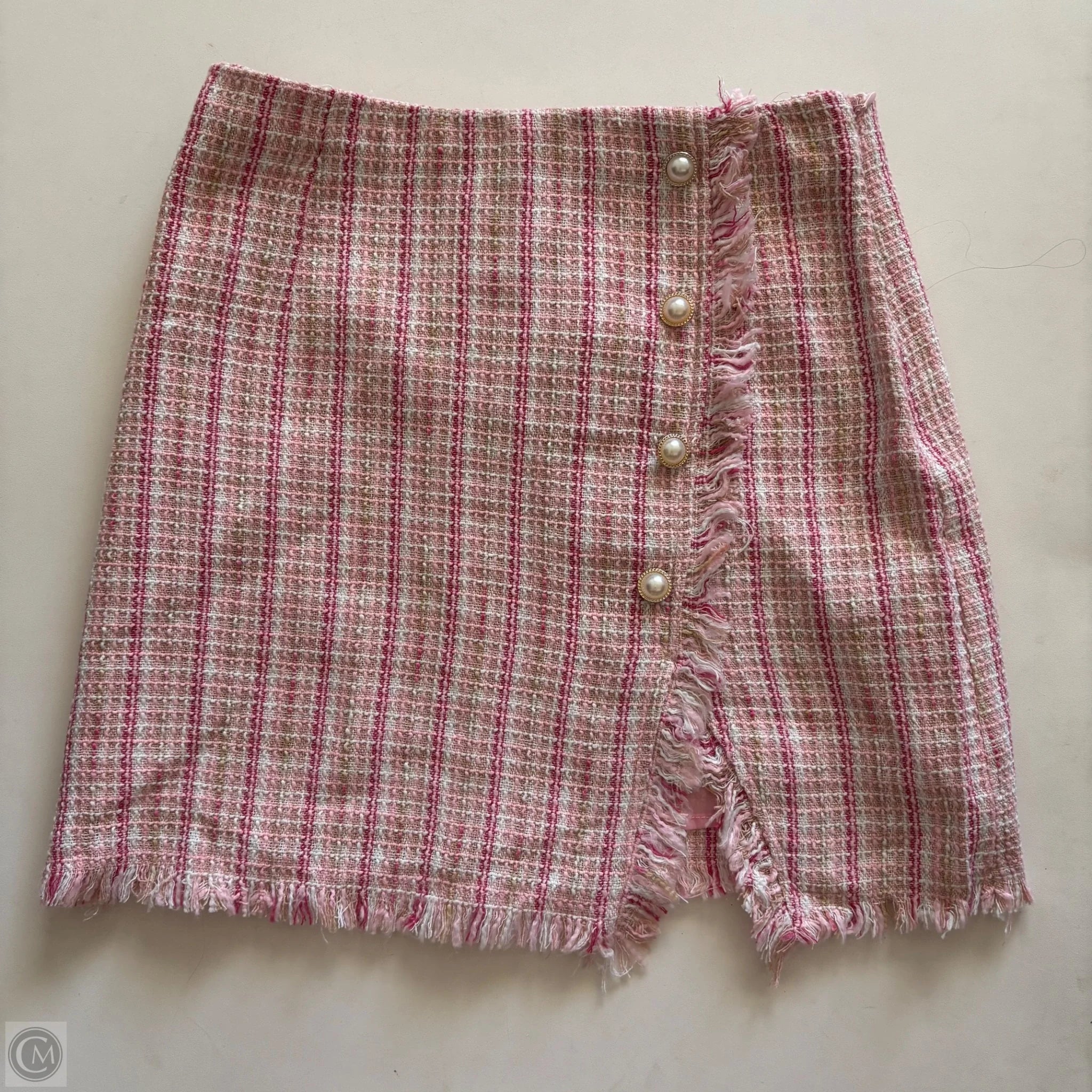 Skirt Mini & Short By Blue Rain In Pink, Size: S - Image 1