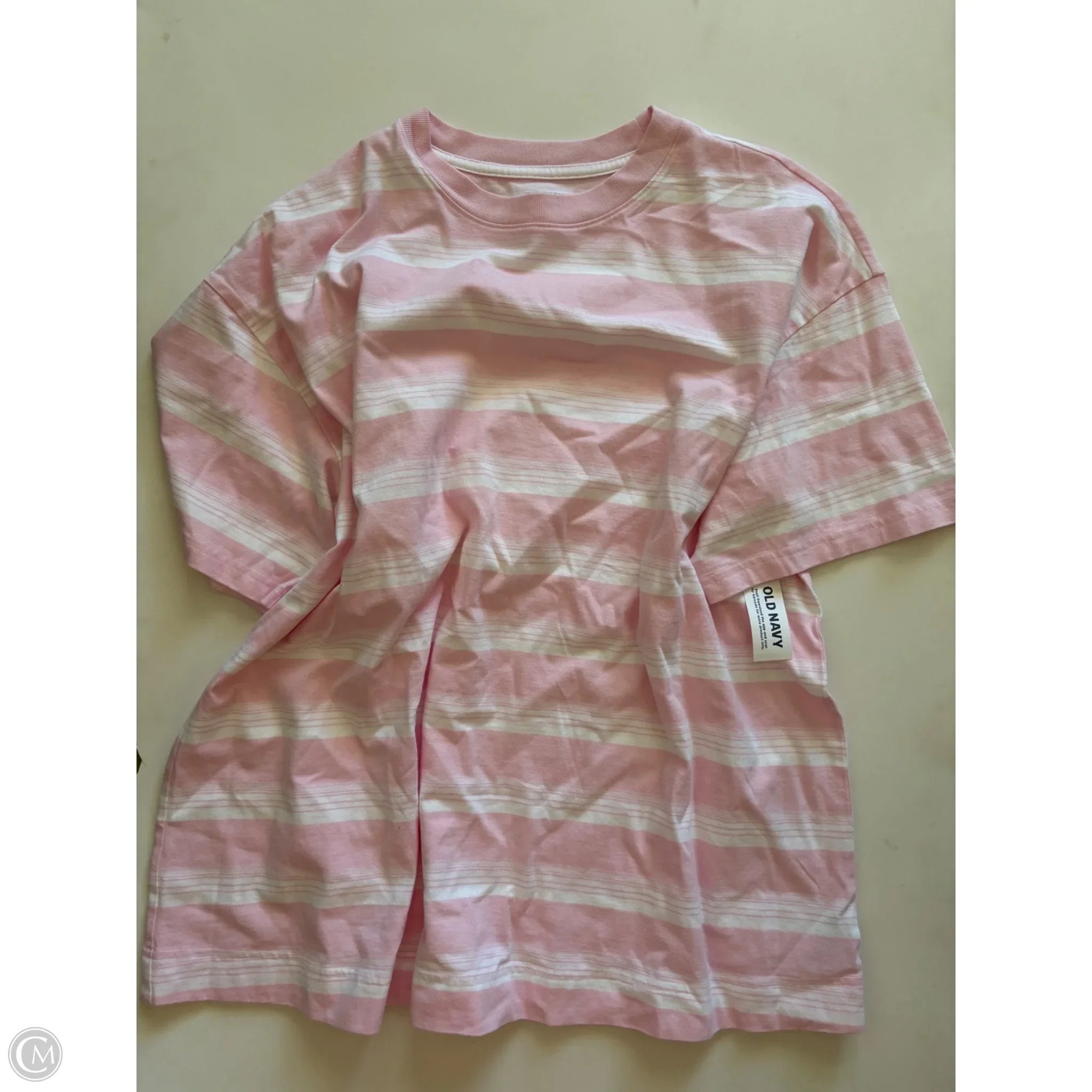 Top Short Sleeve By Old Navy In Pink, Size: S - Image 1