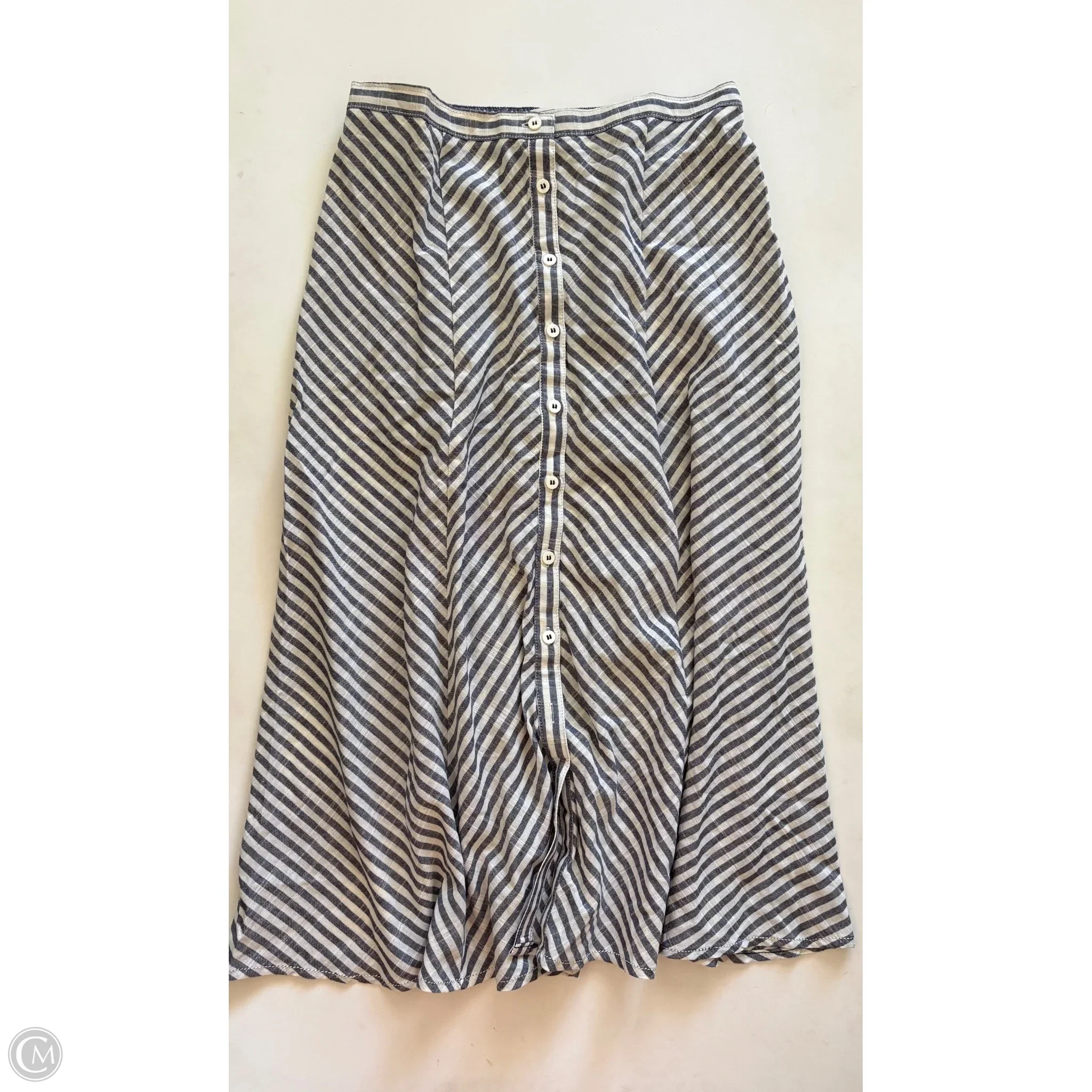 Skirt Maxi By Max Studio In Striped Pattern, Size: L - Image 1