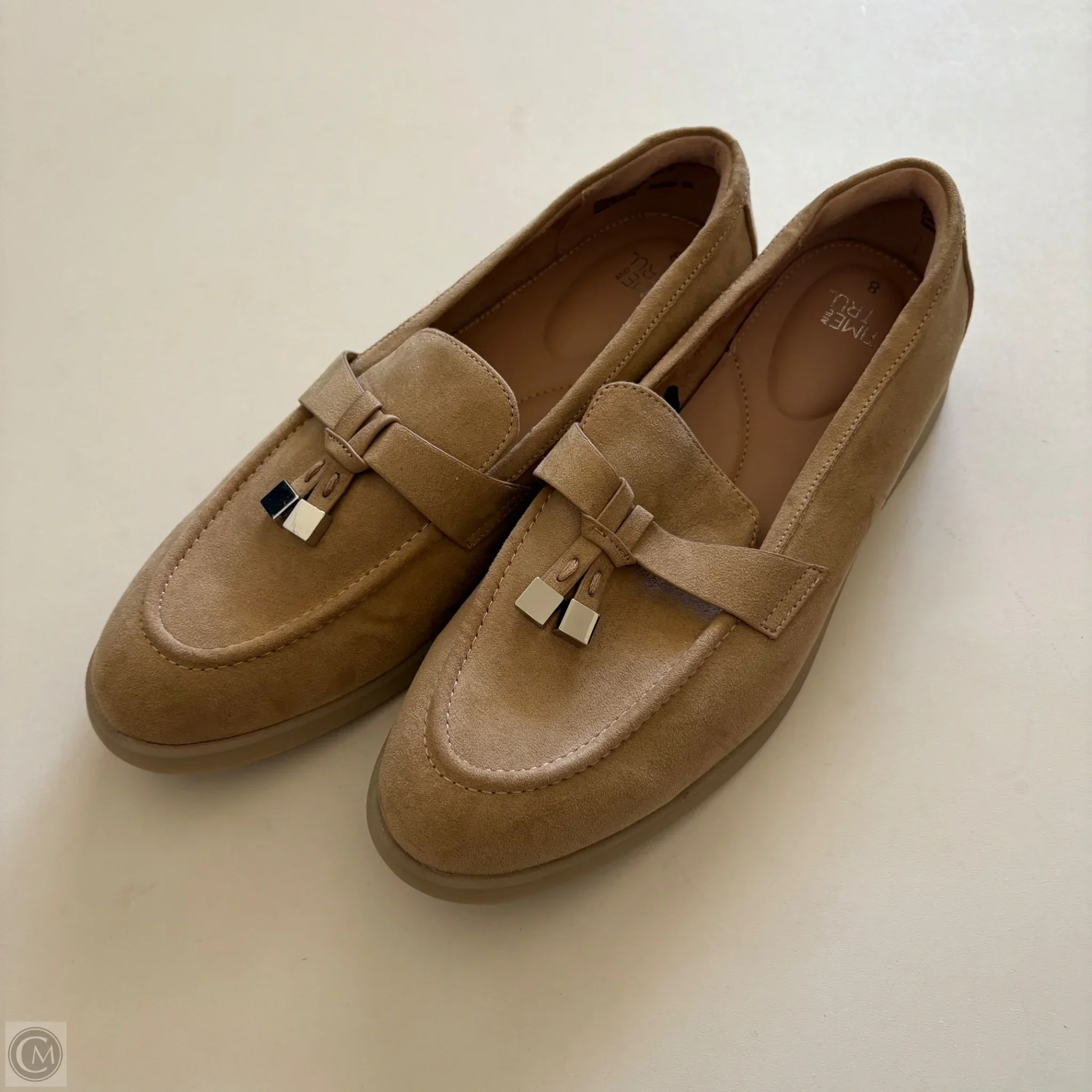 Shoes Flats By Time And Tru In Brown, Size: 8 - Image 1
