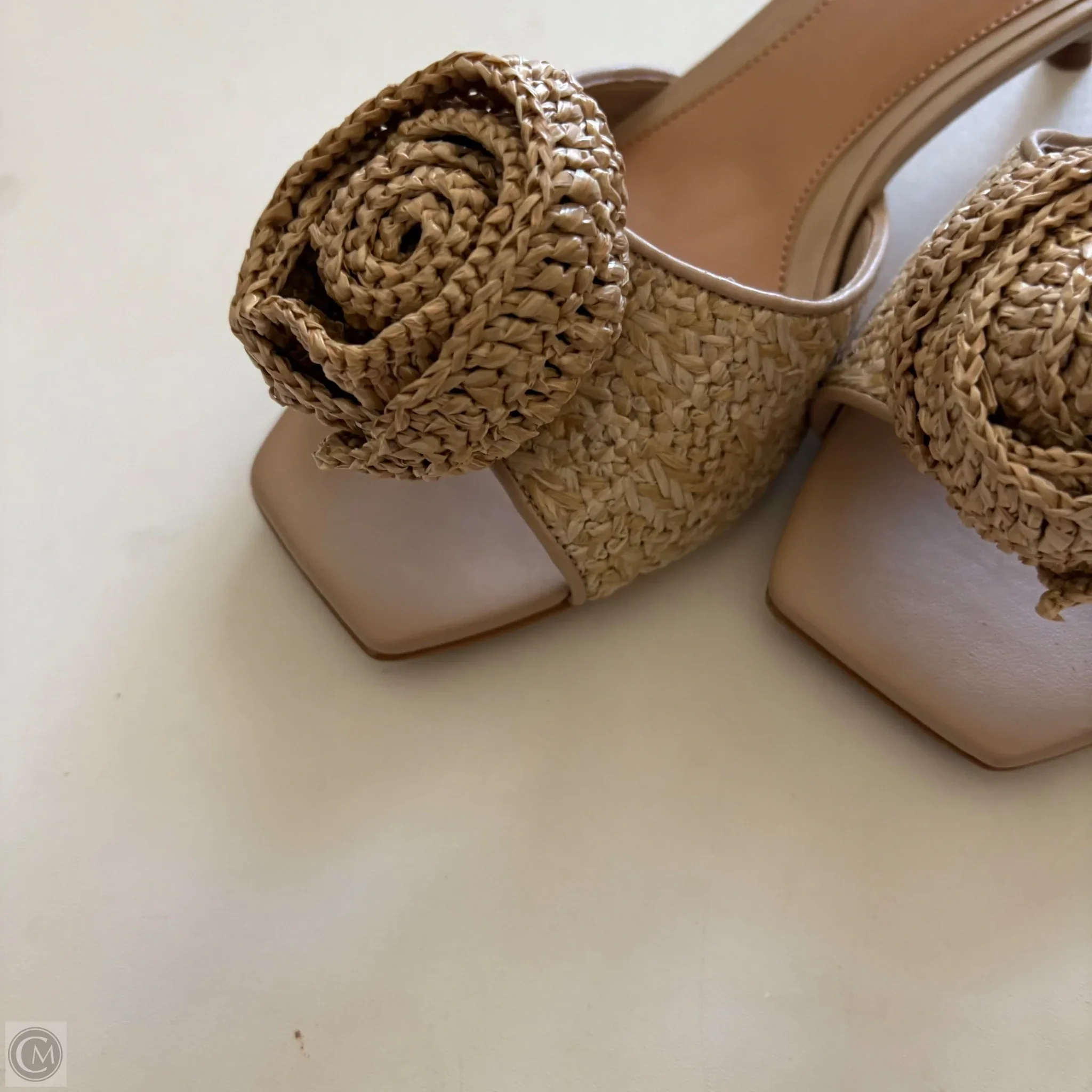Sandals Heels Kitten By Vince Camuto In Tan, Size: 7 - Image 3