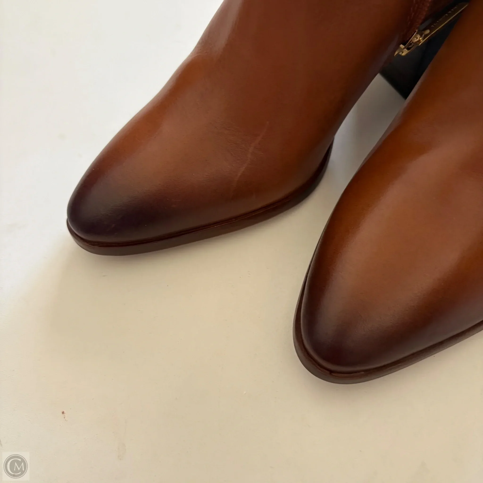 Boots Ankle Heels By Vince Camuto In Brown, Size: 7 - Image 3