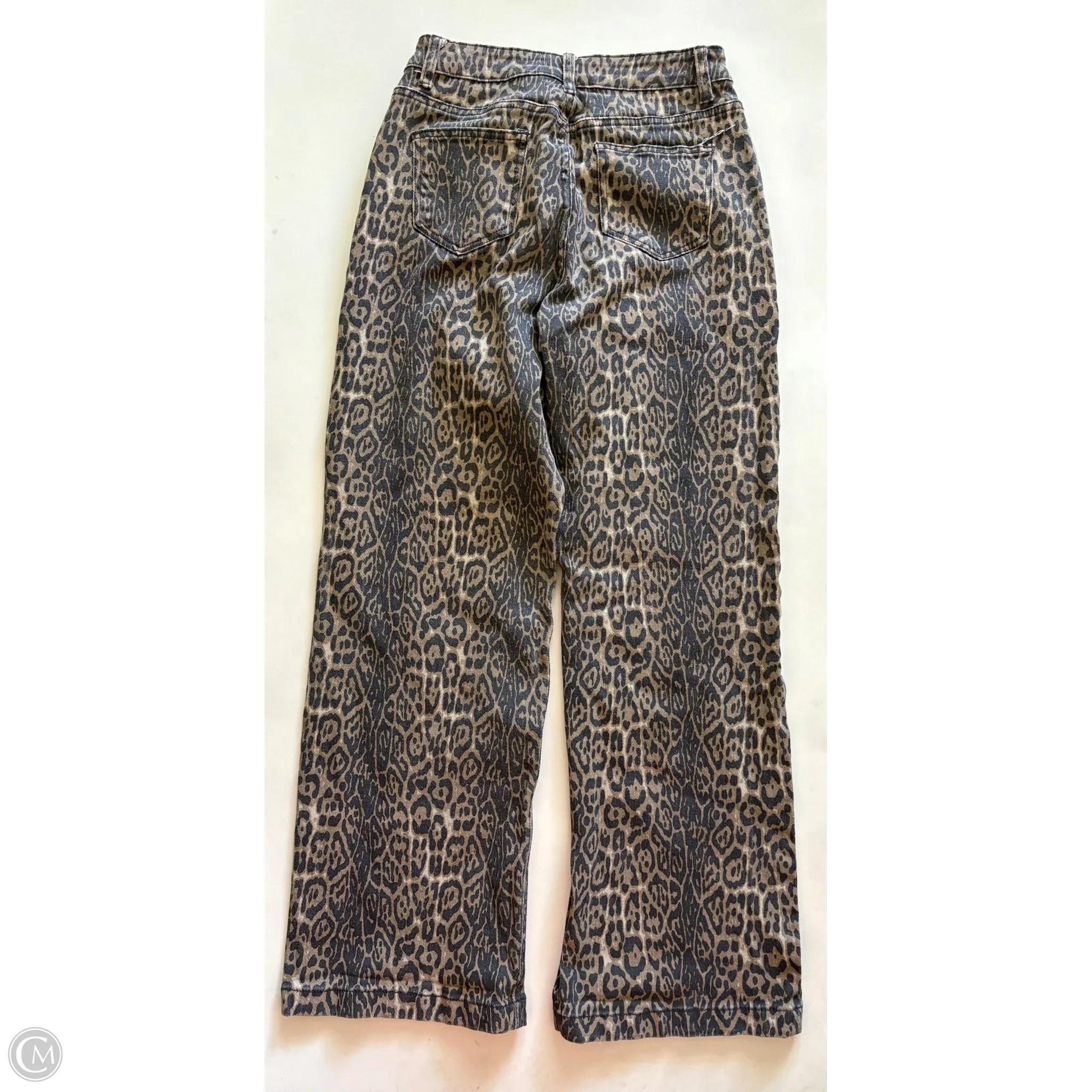 Jeans Wide Leg By Cmc In Animal Print, Size: 6 - Image 2