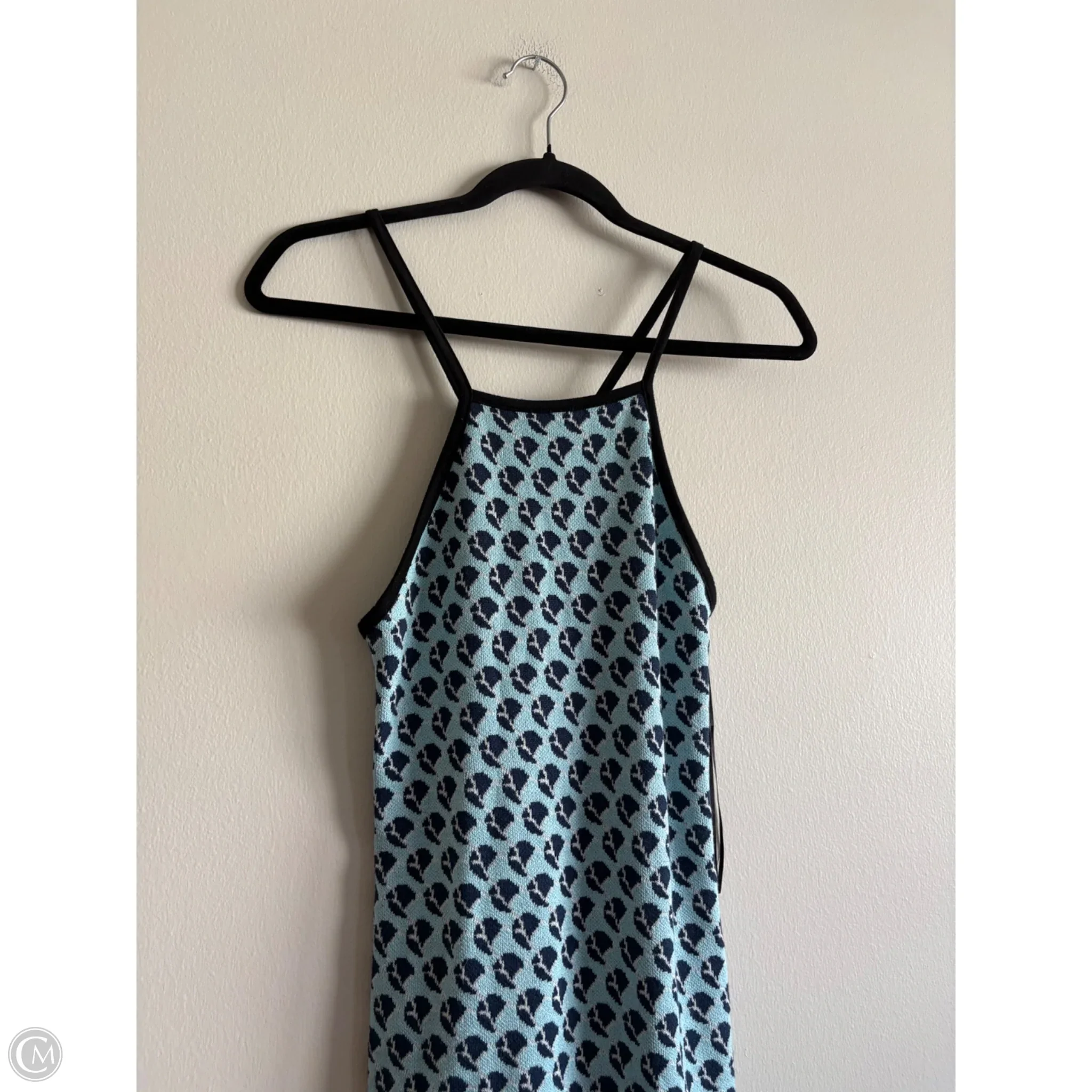Dress Casual Midi By Zara In Blue, Size: Xs - Image 3