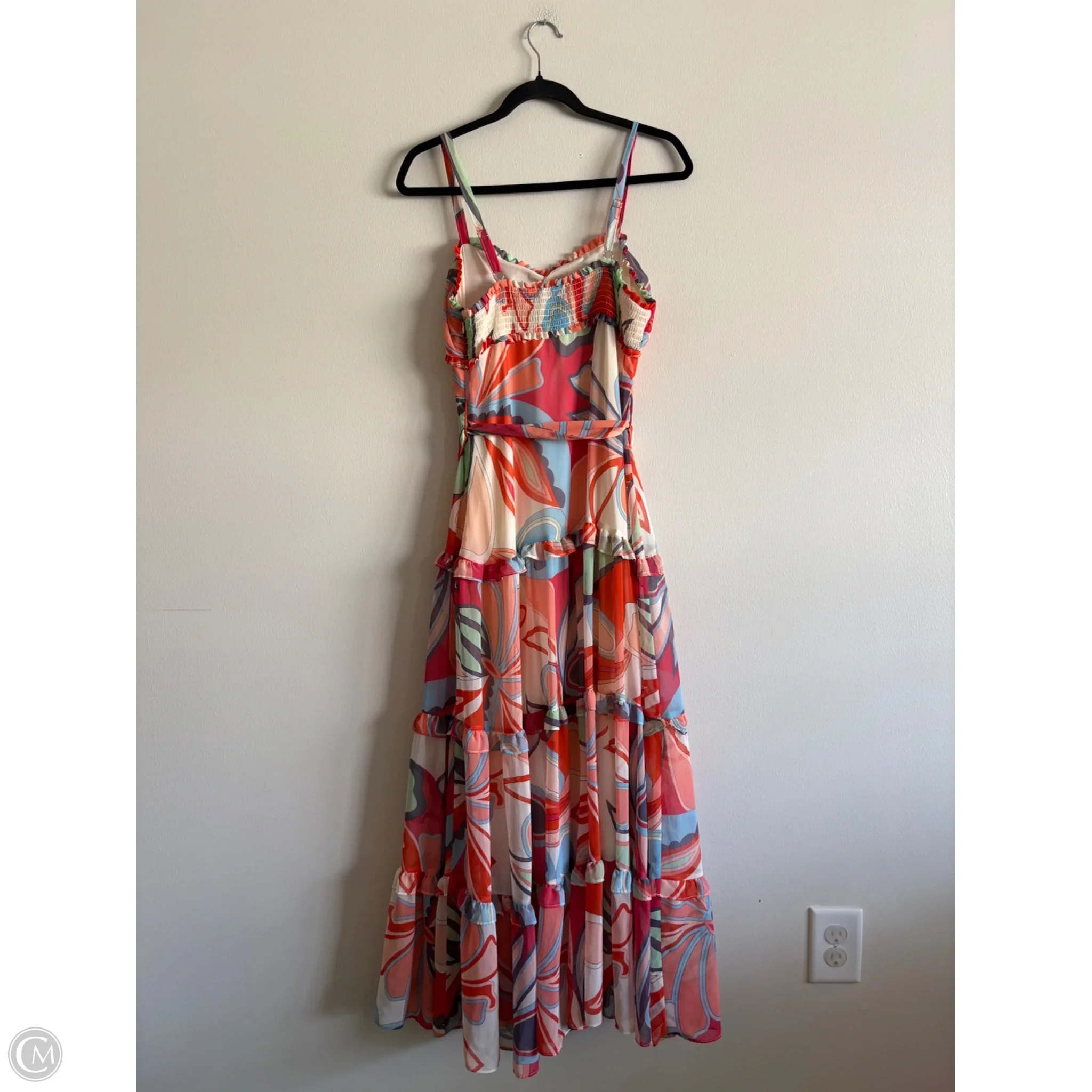 Dress Casual Maxi By Cmb In Multi-colored, Size: S - Image 2