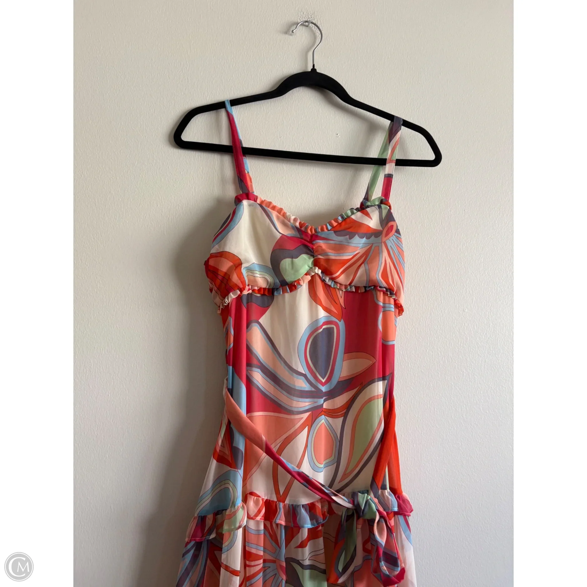 Dress Casual Maxi By Cmb In Multi-colored, Size: S - Image 3