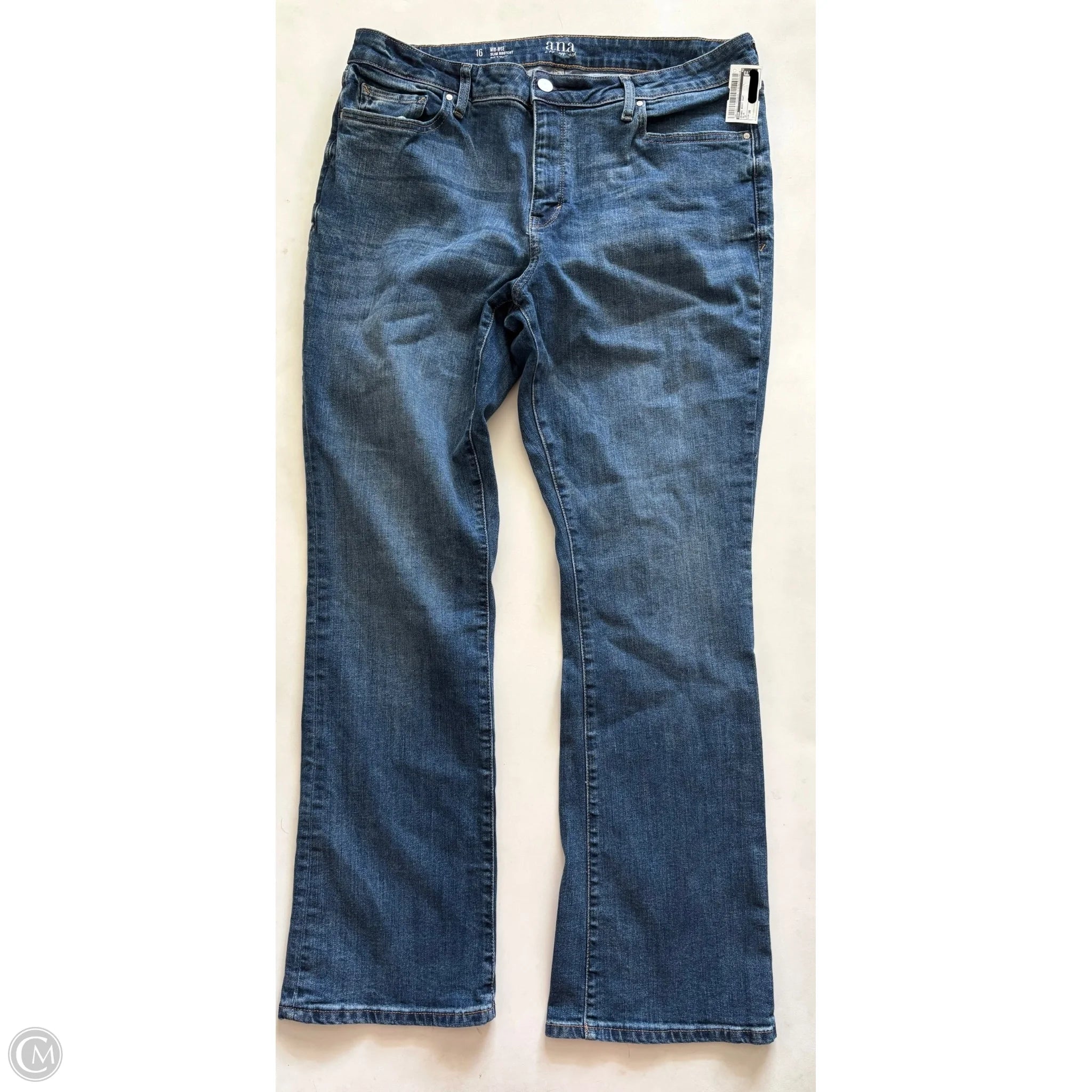 Jeans Boot Cut By Ana In Blue, Size: 16 - Image 1