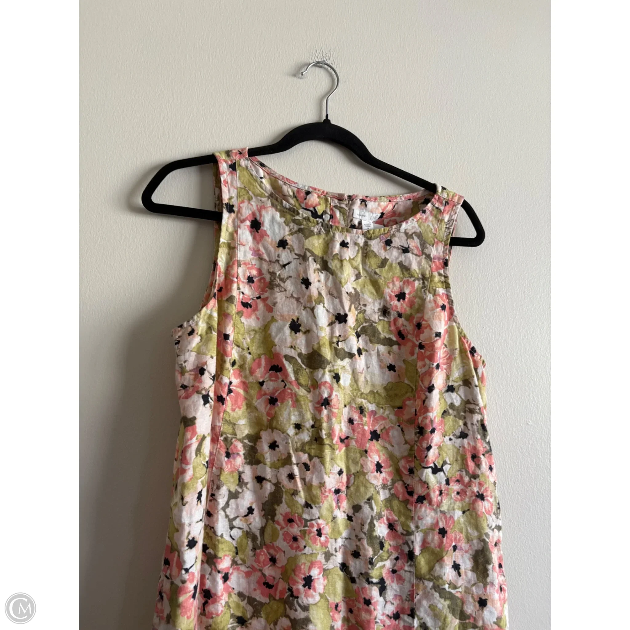 Dress Work By J. Jill In Floral Print, Size: M - Image 3