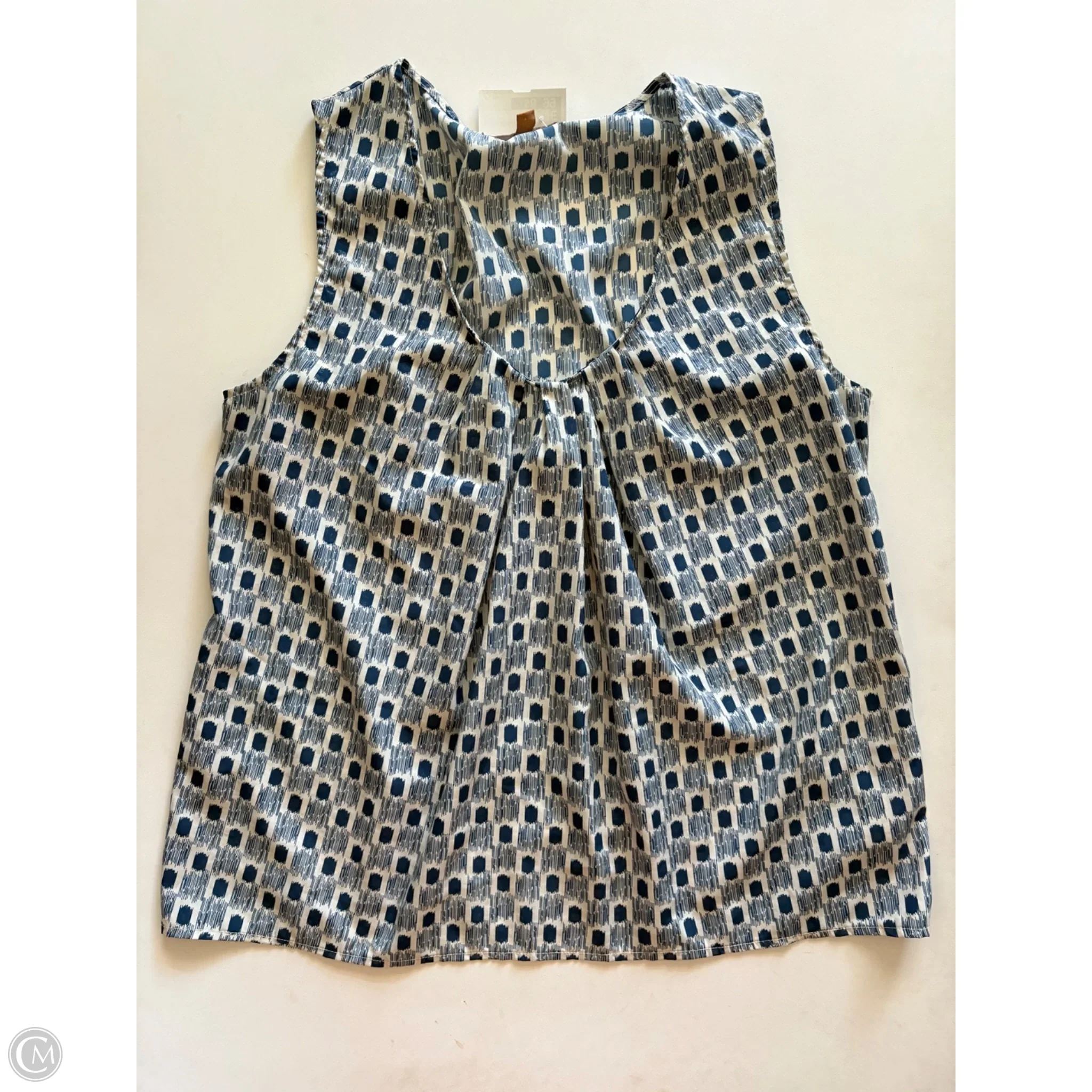 Tank Top By Ellen Tracy In Blue, Size: M - Image 1