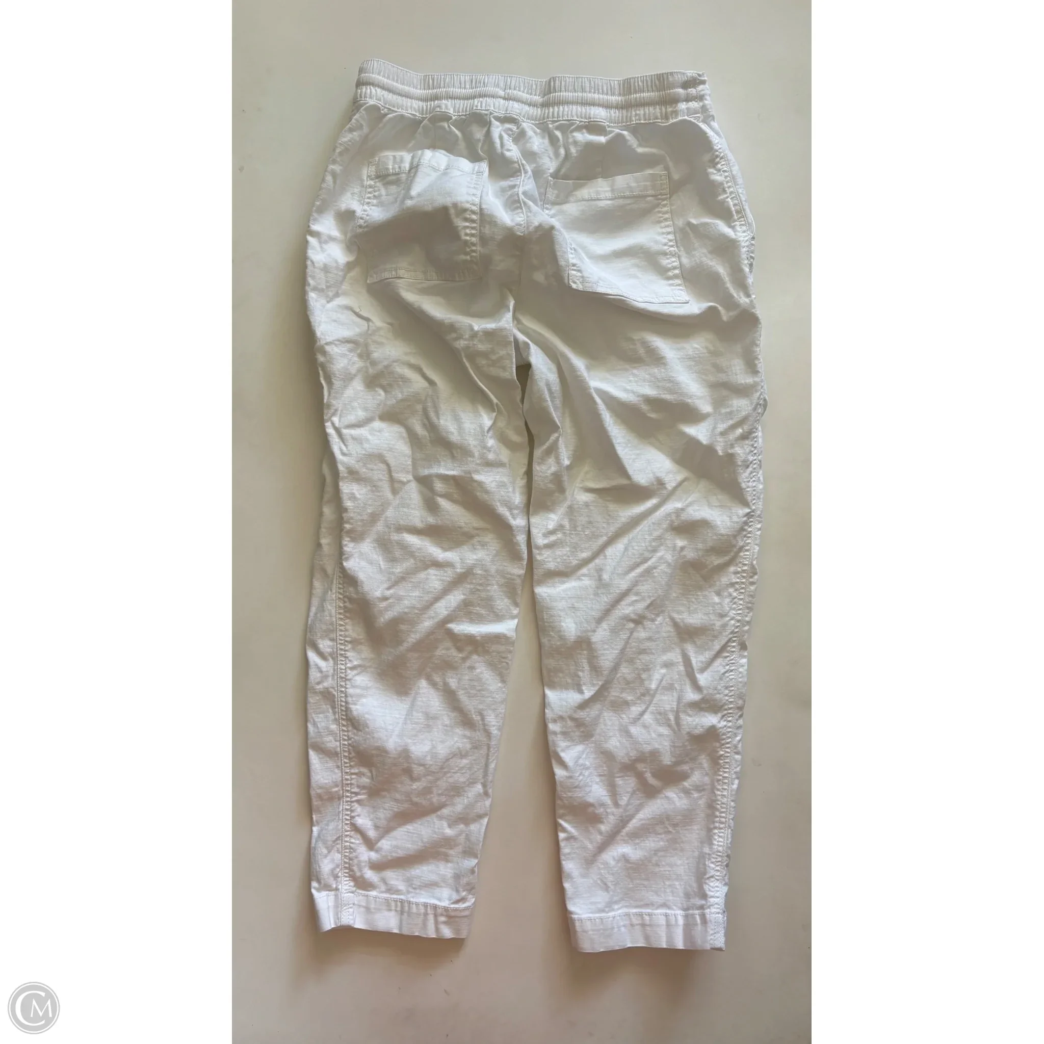 Pants Linen By Loft In White, Size: 6 - Image 2