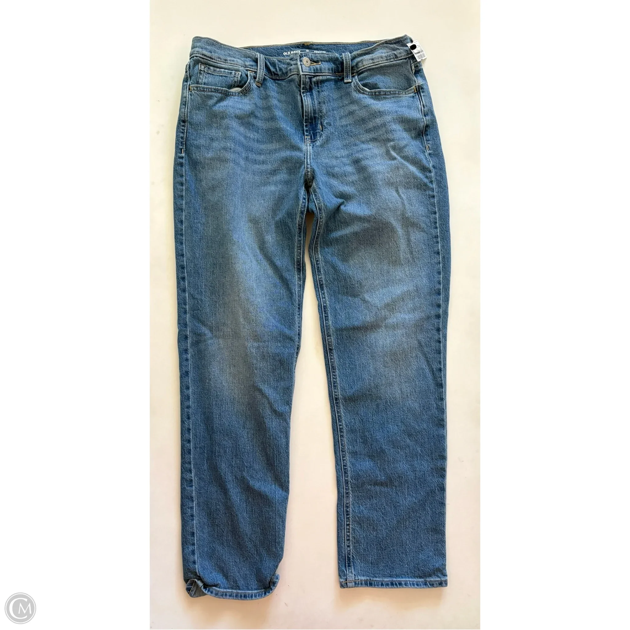 Jeans Straight By Old Navy In Blue, Size: 10 - Image 1