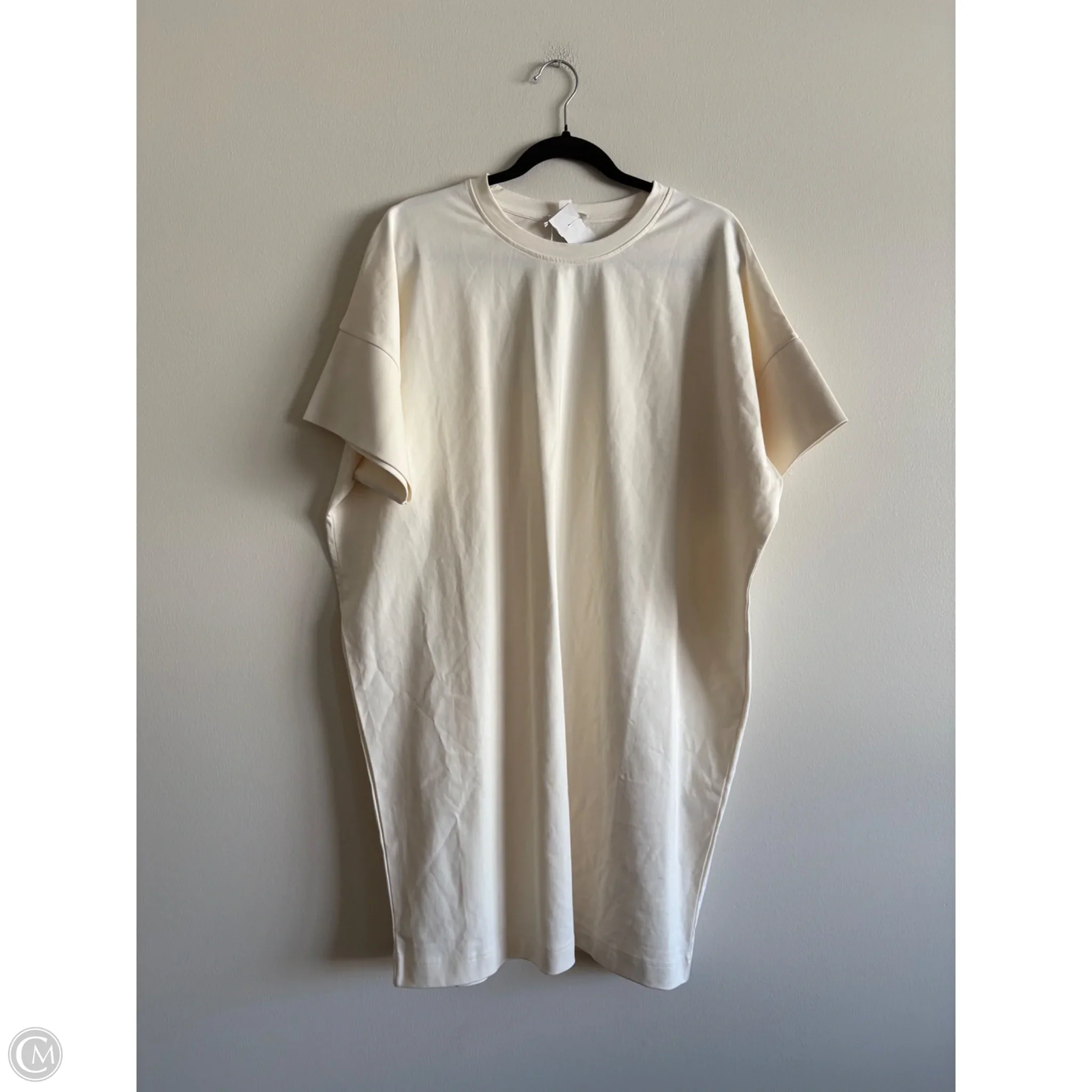 Dress Casual Midi By Cos In Cream, Size: M - Image 1