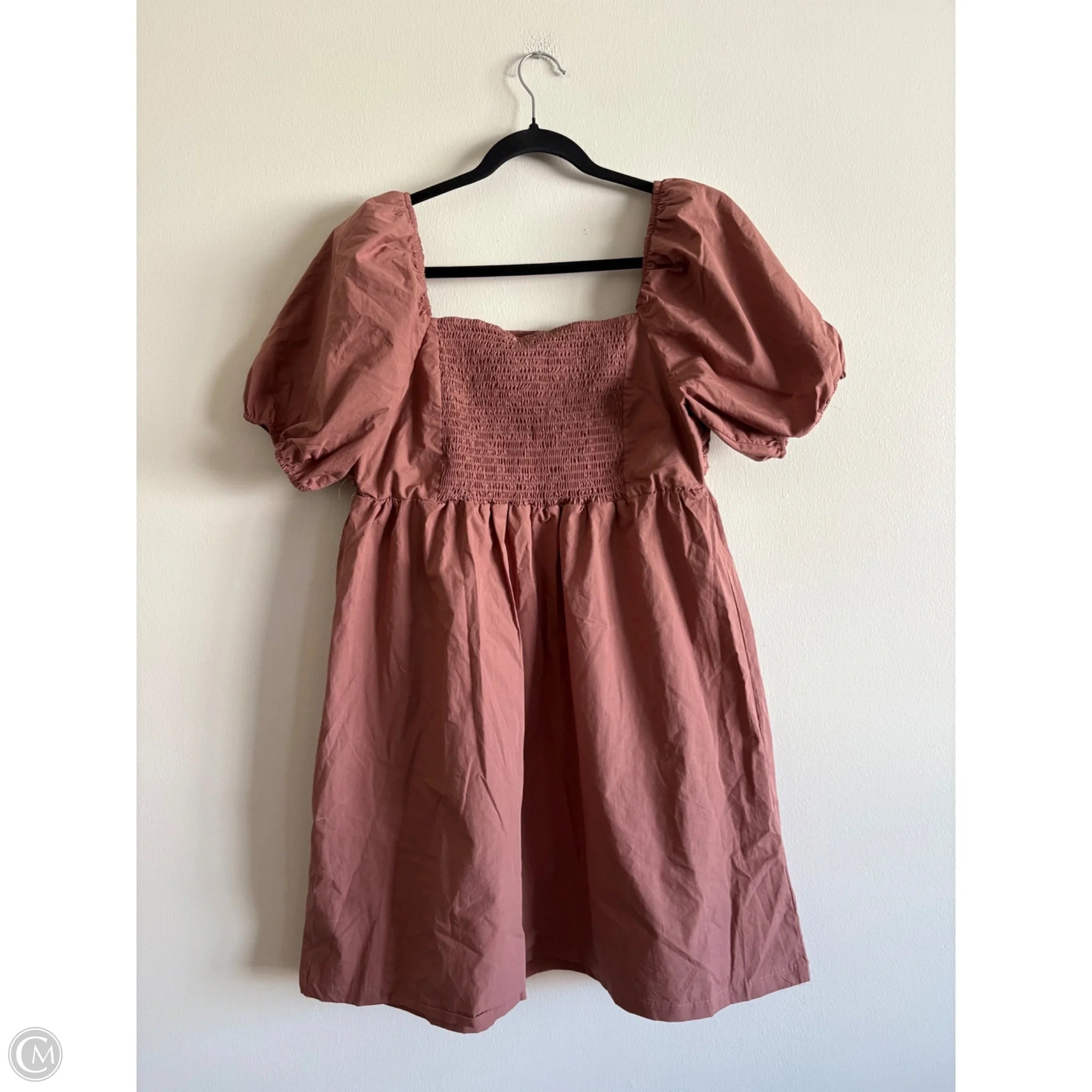 Dress Casual Midi By And Now This In Brown, Size: Xl - Image 2