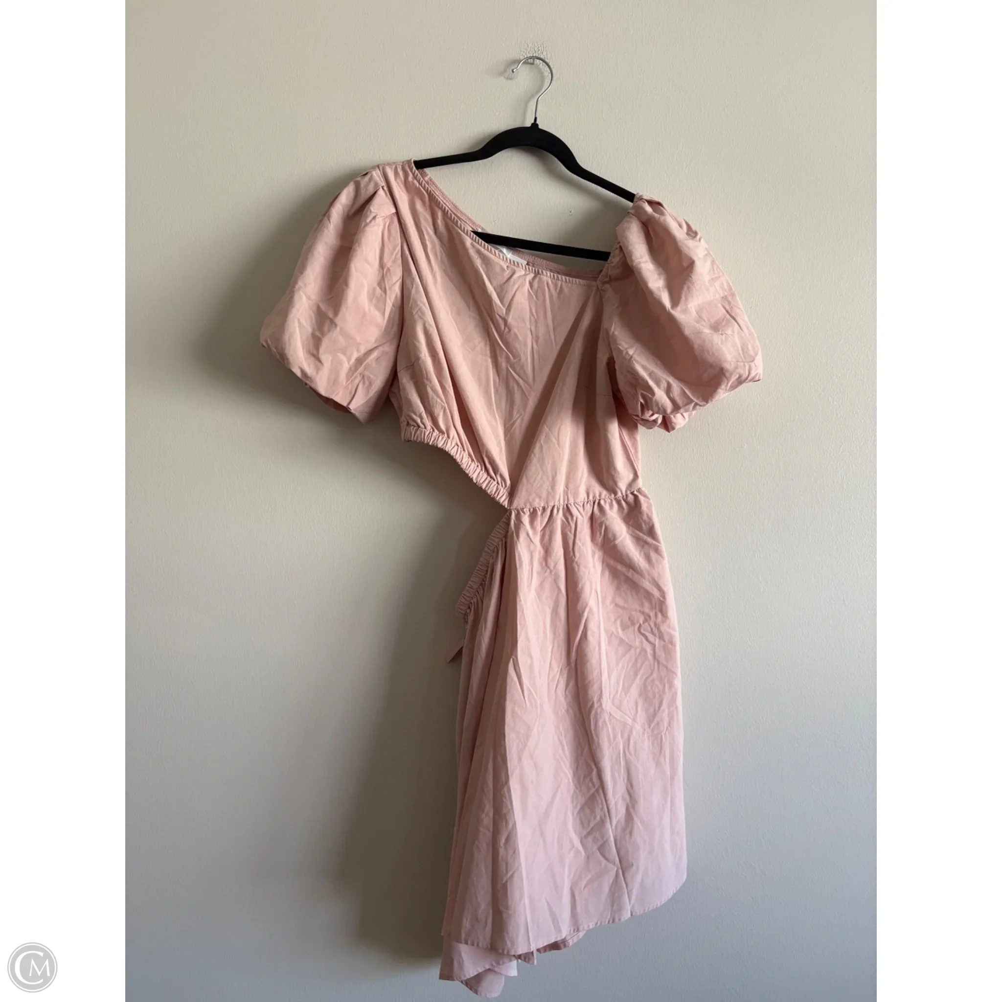 Dress Casual Midi By Kirundo In Peach, Size: L - Image 1