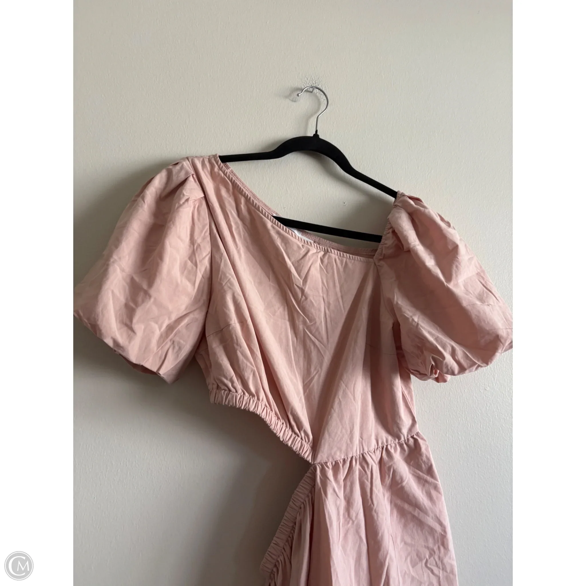 Dress Casual Midi By Kirundo In Peach, Size: L - Image 3