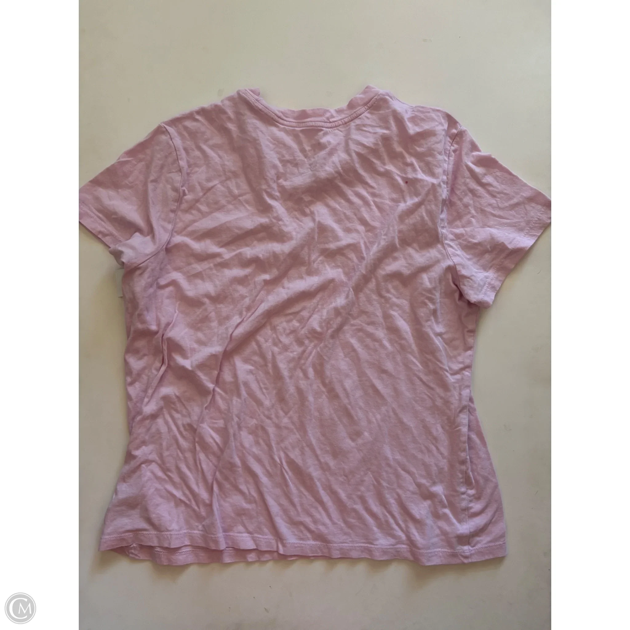 Top Short Sleeve By A New Day In Pink, Size: Xl - Image 2