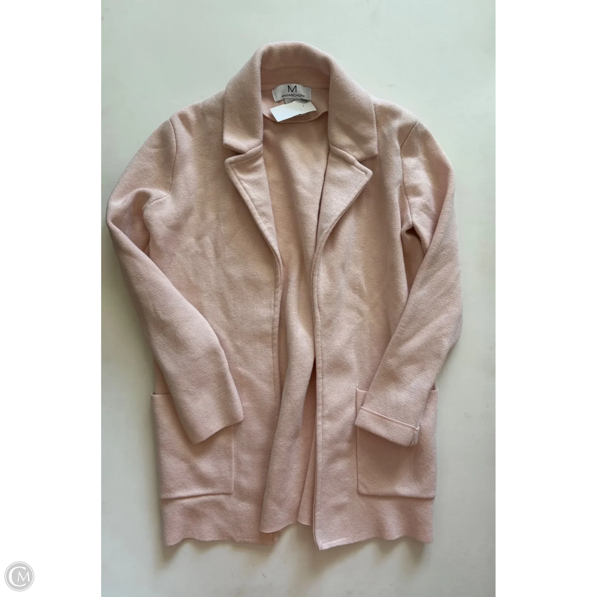 Coat Faux Fur & Sherpa By Magaschoni In Pink, Size: Xs - Image 1