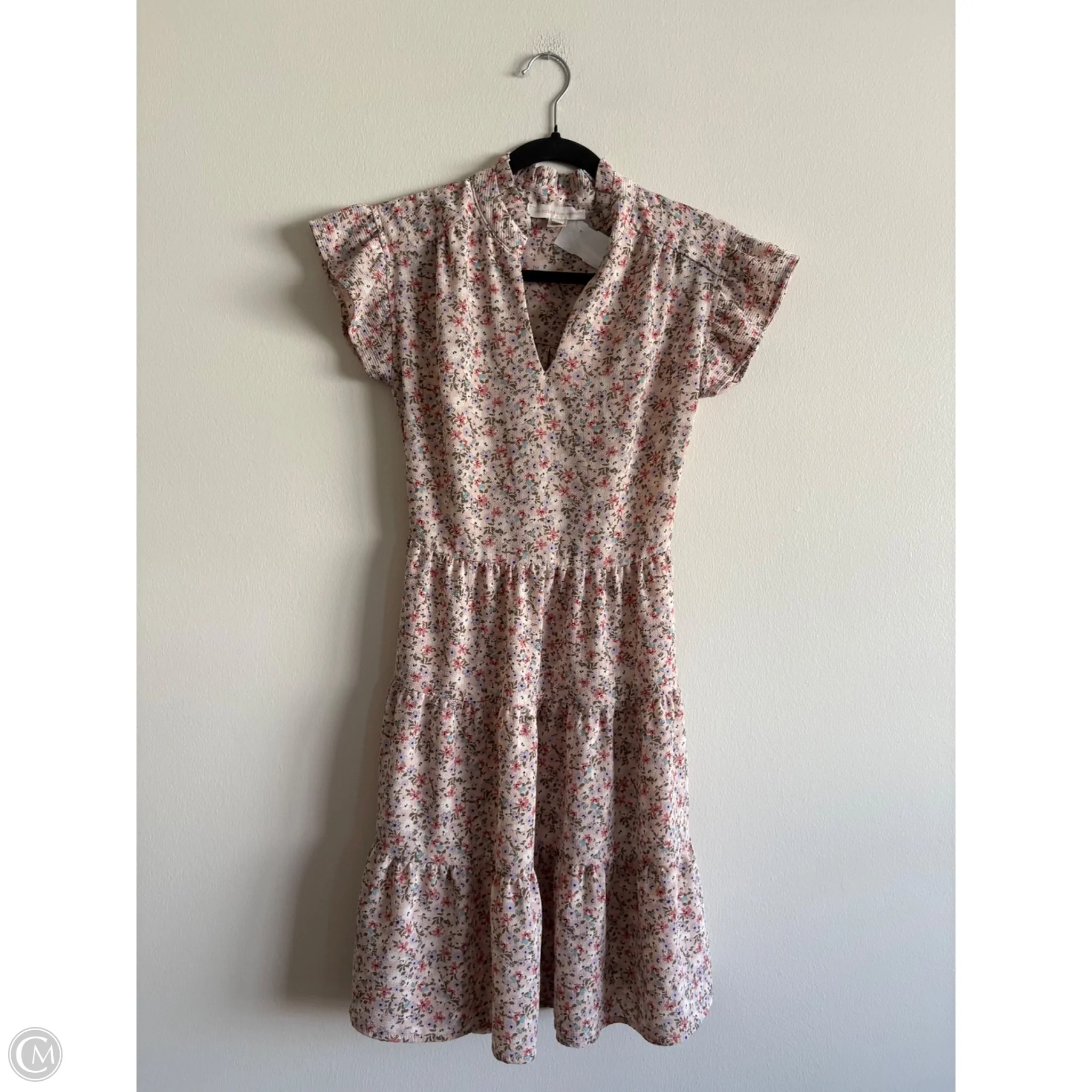 Dress Casual Maxi By Monteau In Floral Print, Size: S - Image 1