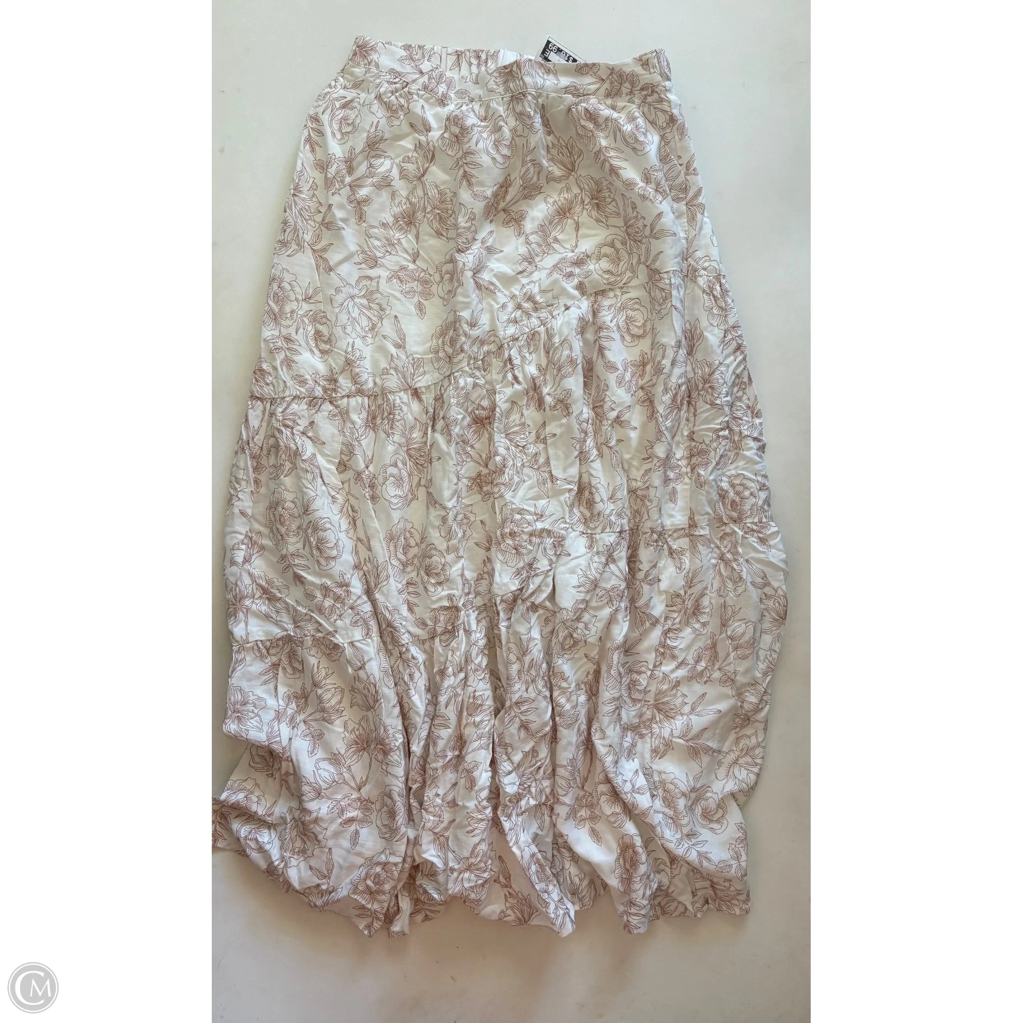 Skirt Maxi By Sincerely Jules In Cream, Size: S - Image 1
