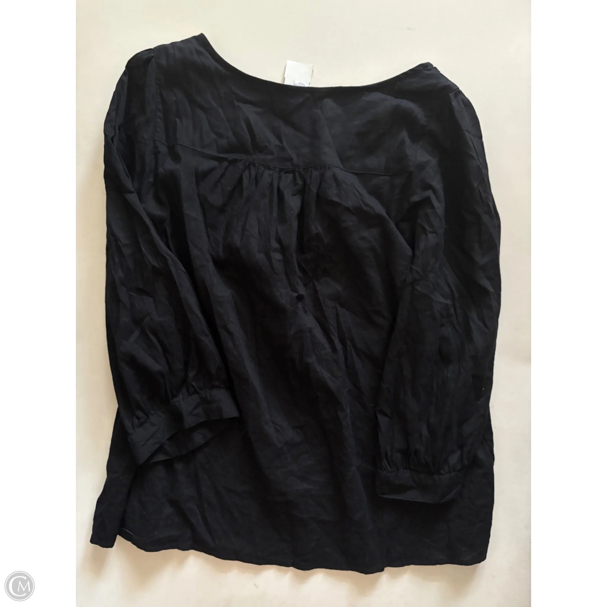 Top Long Sleeve By Old Navy In Black, Size: Xl - Image 2