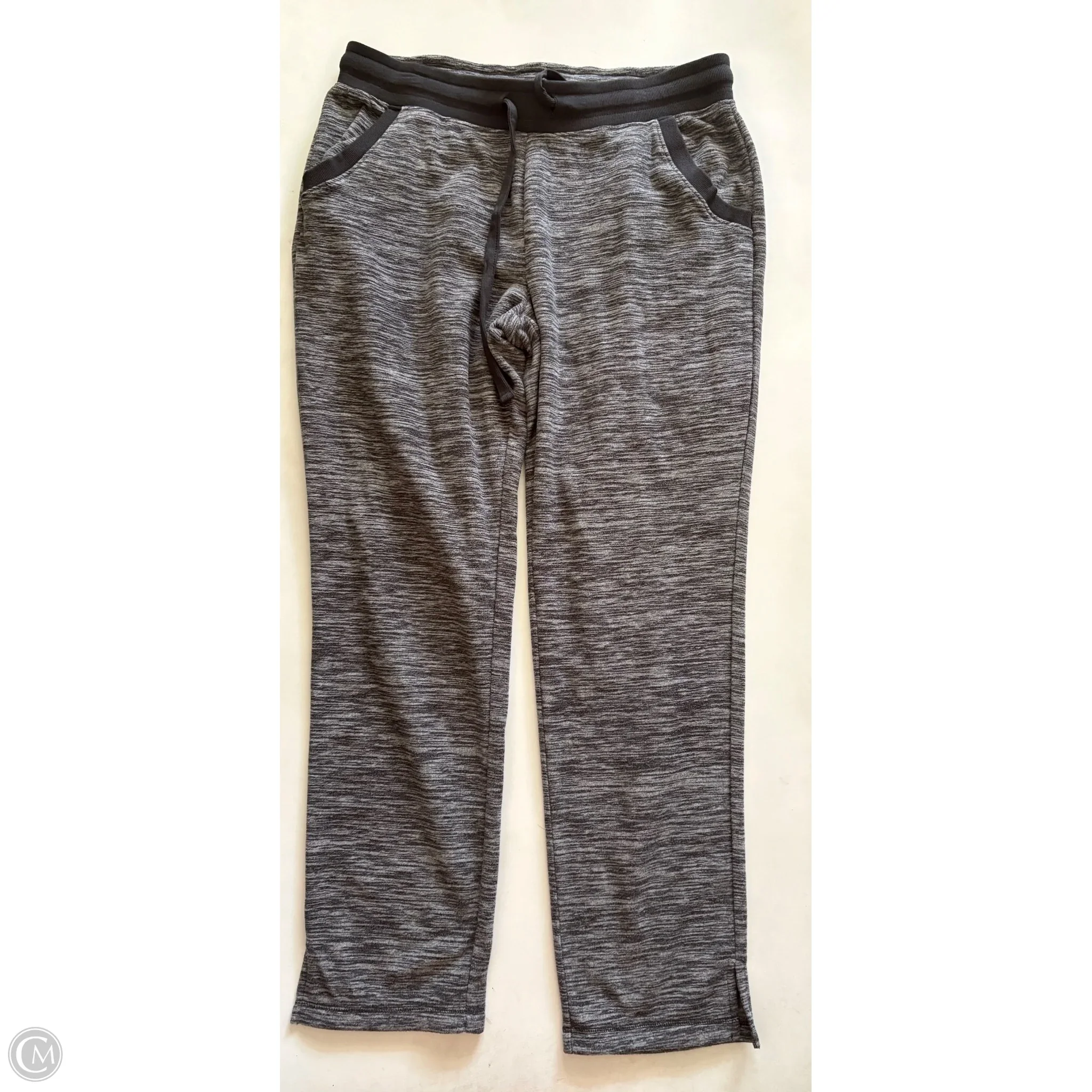 Athletic Pants 2pc By St Johns Bay In Grey, Size: L - Image 2
