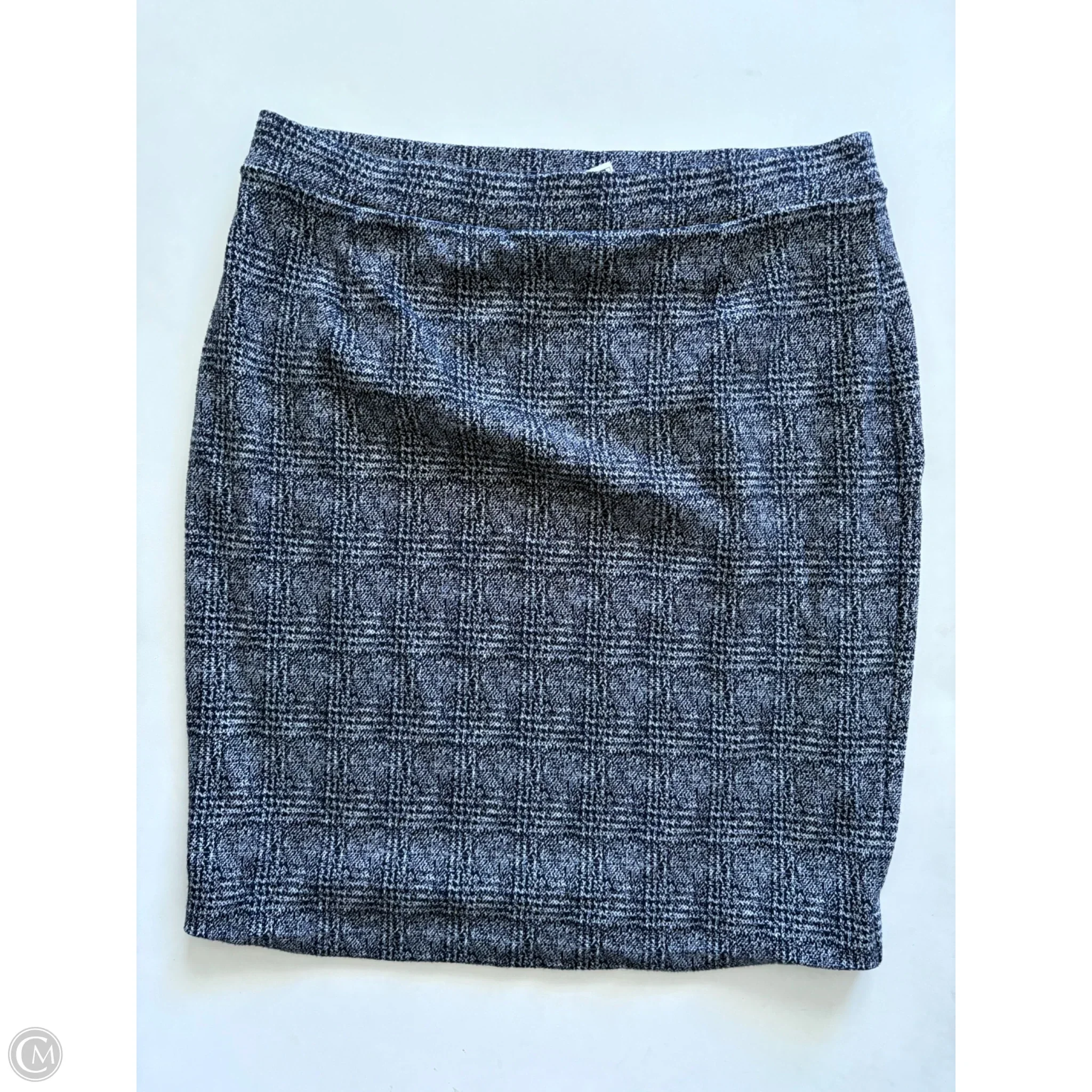 Skirt Midi By 41 Hawthorn In Navy, Size: Xl - Image 1