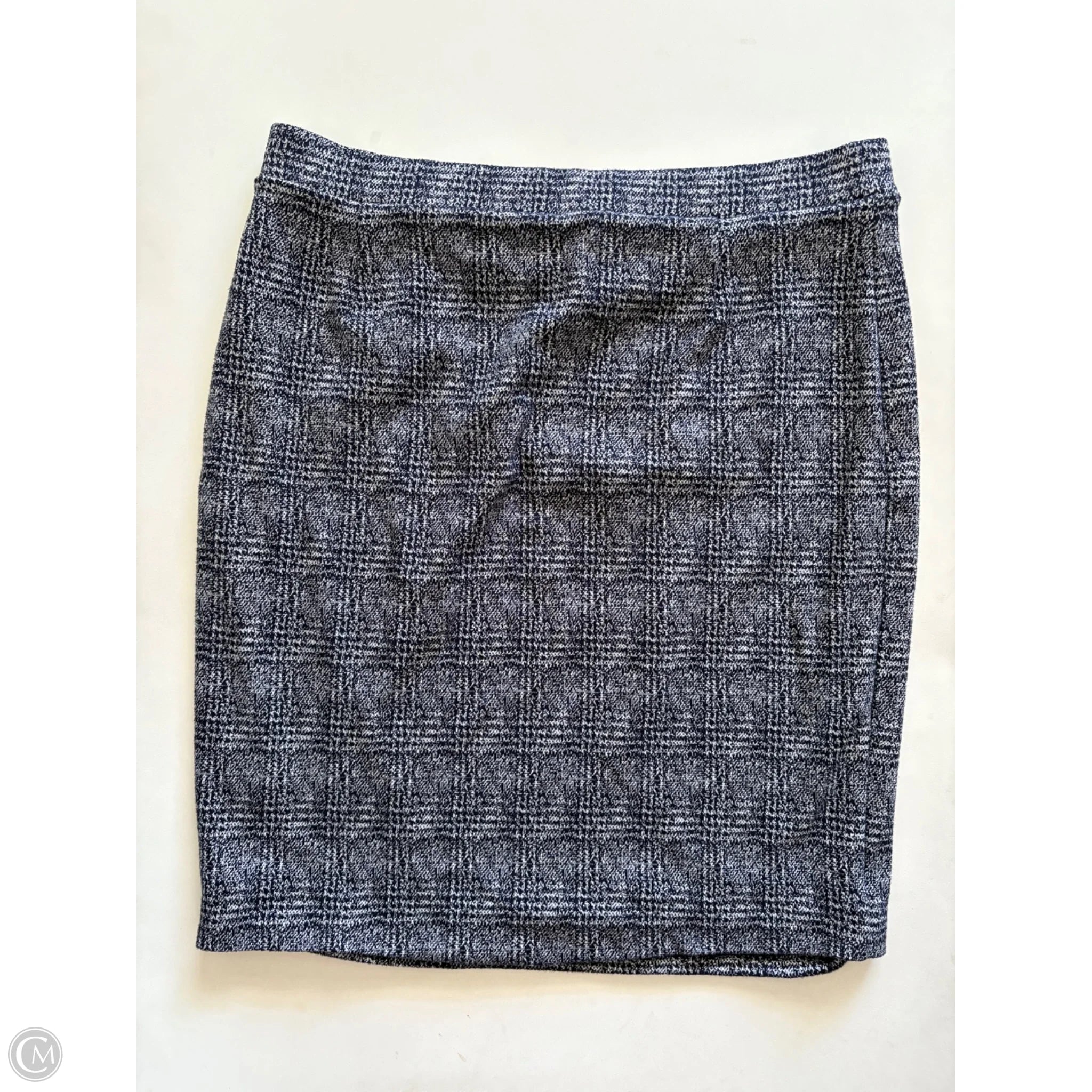 Skirt Midi By 41 Hawthorn In Navy, Size: Xl - Image 2