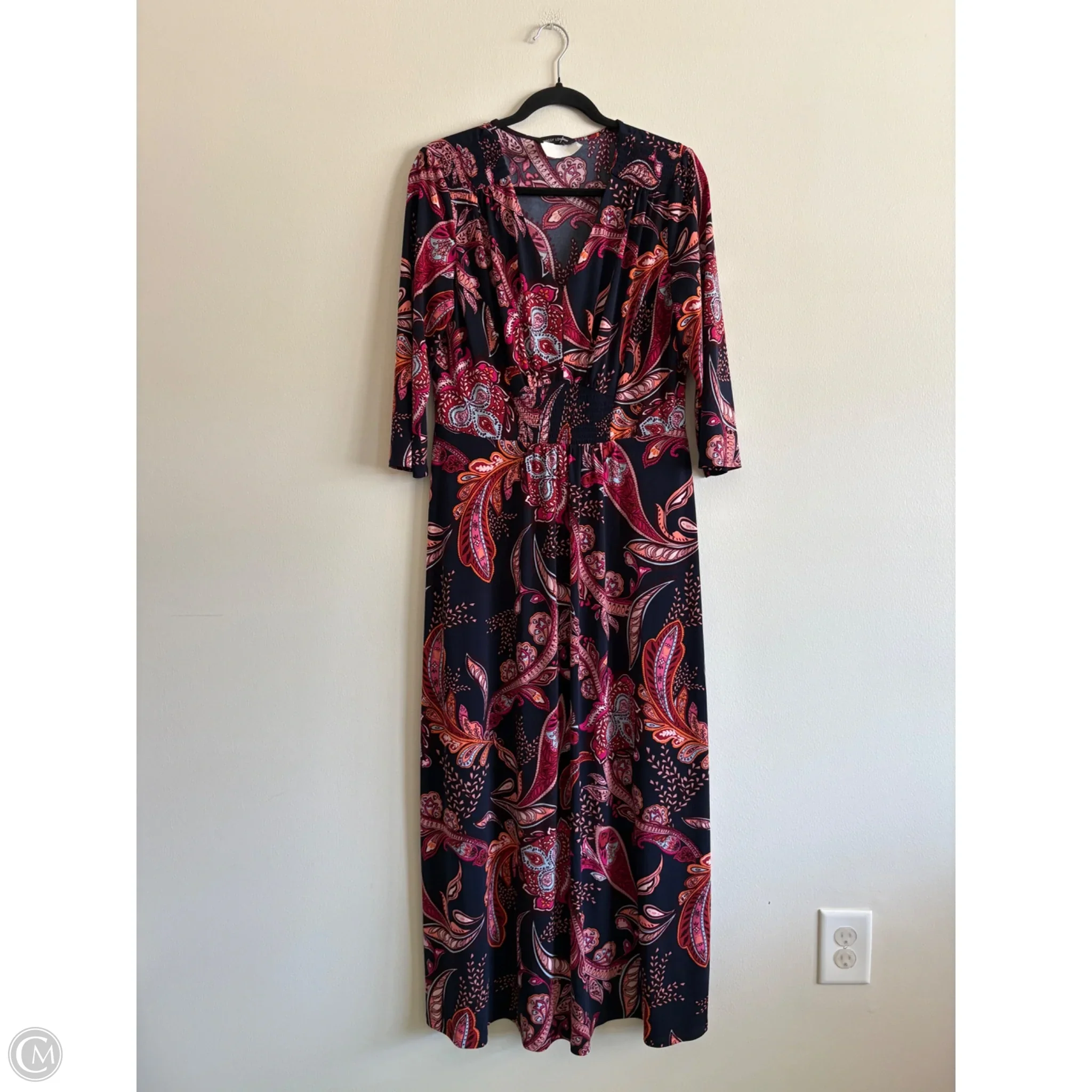 Dress Casual Maxi By Maggy London In Floral Print, Size: 14 - Image 1