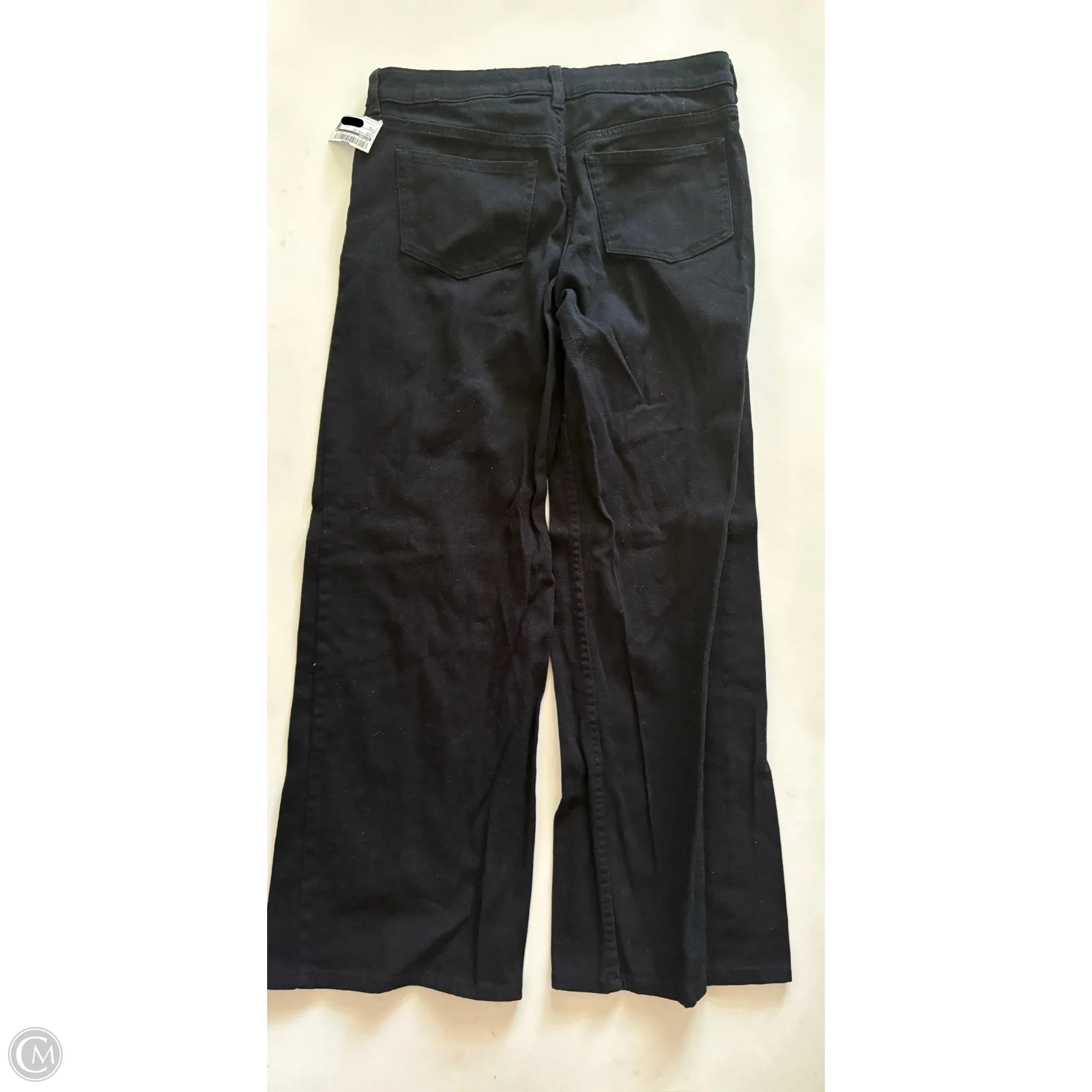 Jeans Wide Leg By Divided In Black, Size: 6 - Image 2