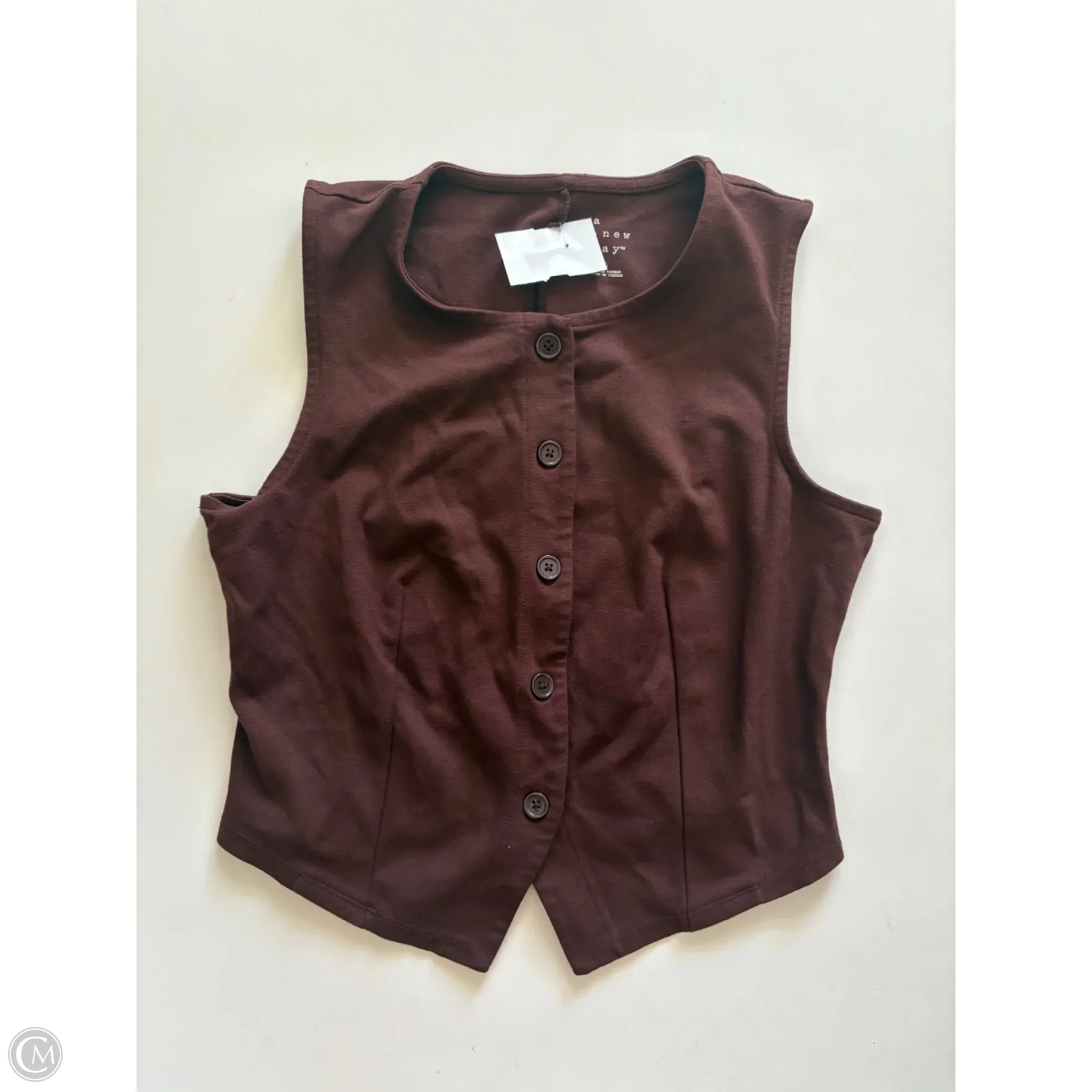 Vest Other By A New Day In Brown, Size: S