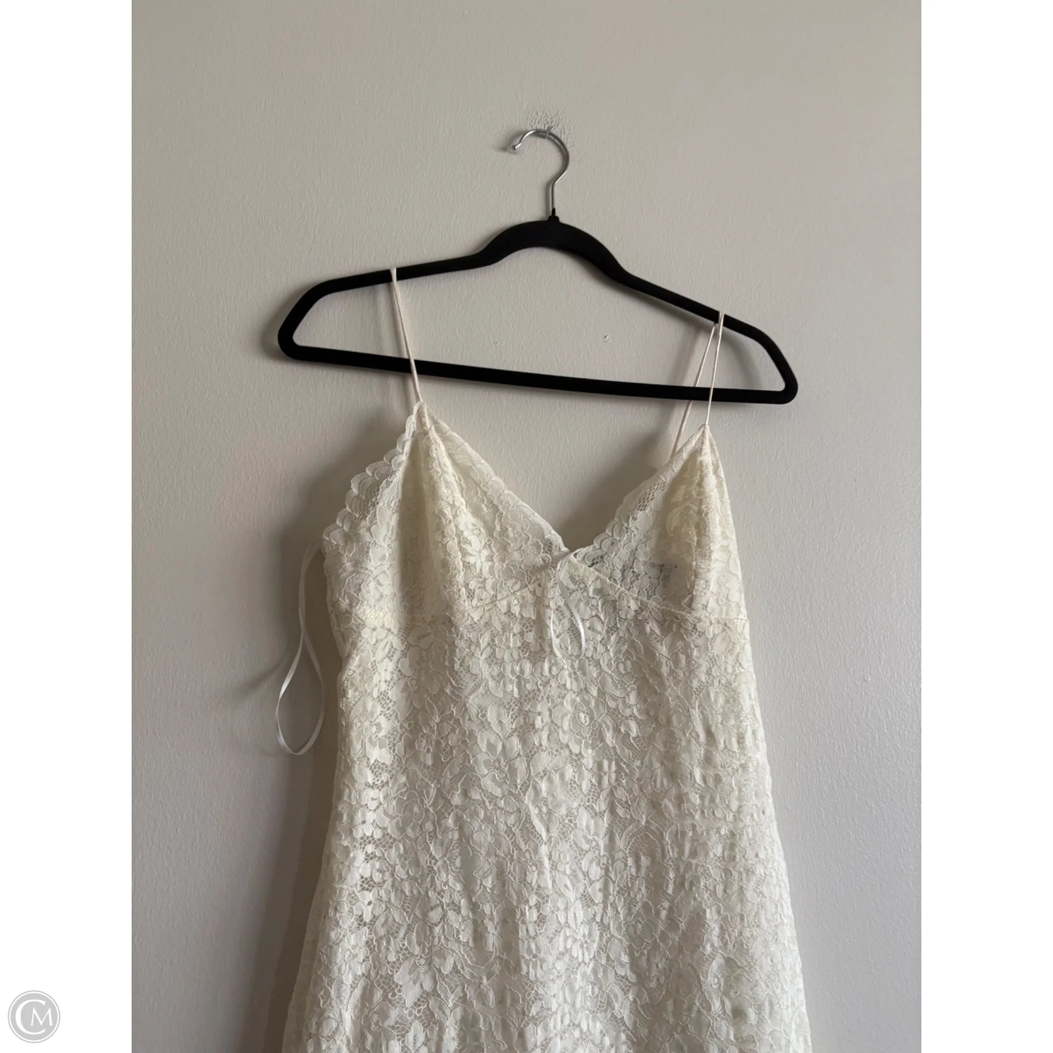 Dress Party Midi By Express In Cream, Size: M - Image 3