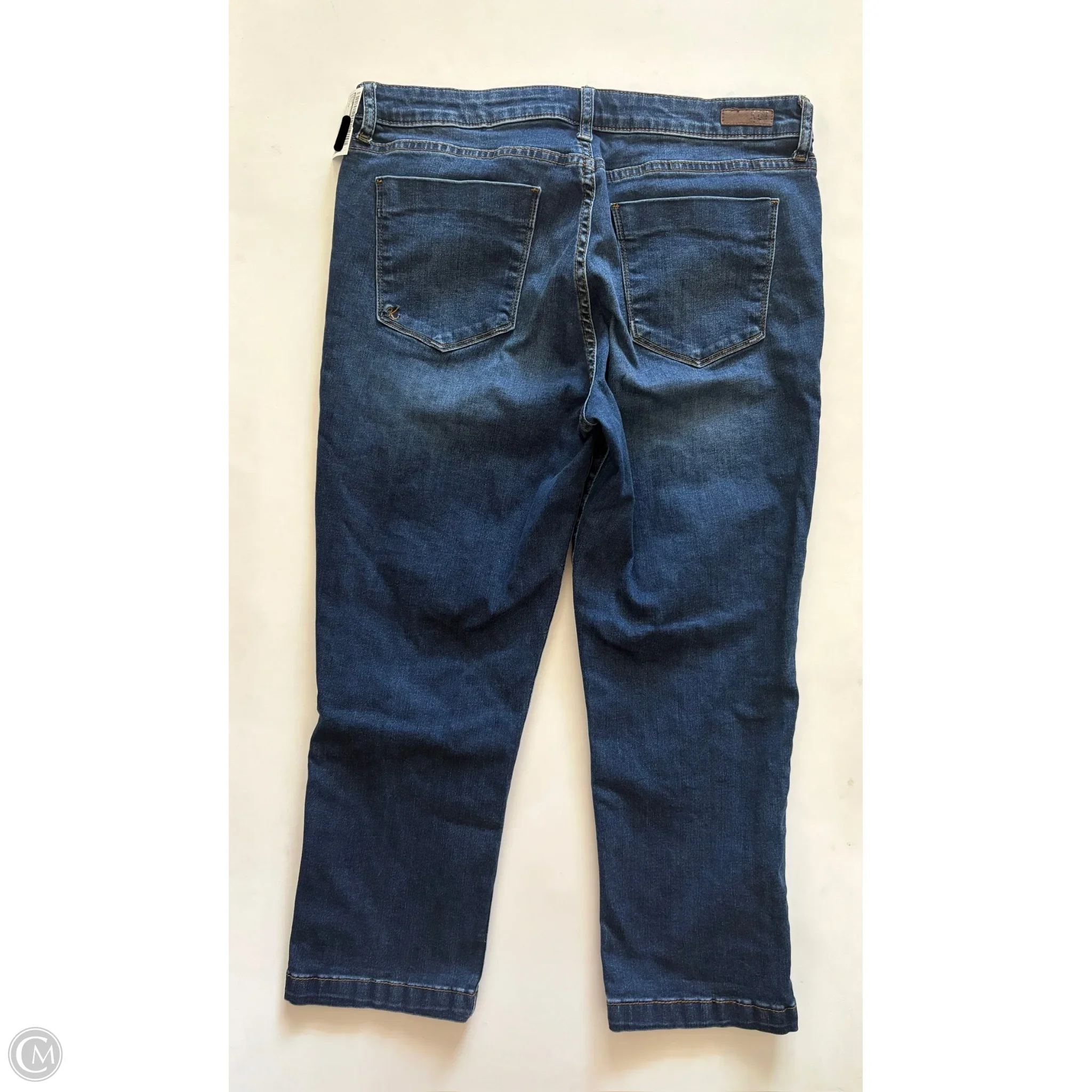 Jeans Straight By Kut In Blue, Size: 14 - Image 2