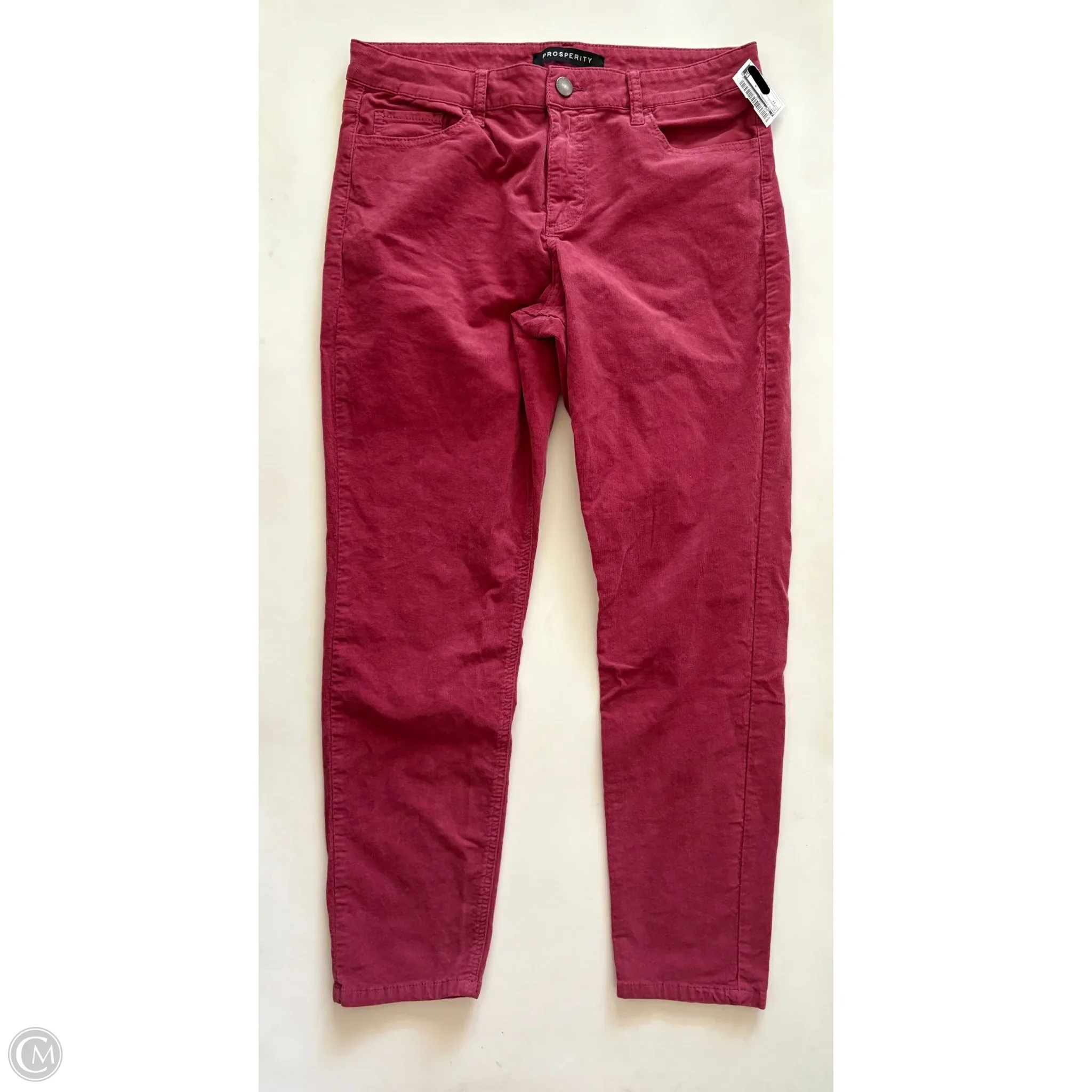 Pants Corduroy By Prosperity In Red, Size: 14 - Image 1