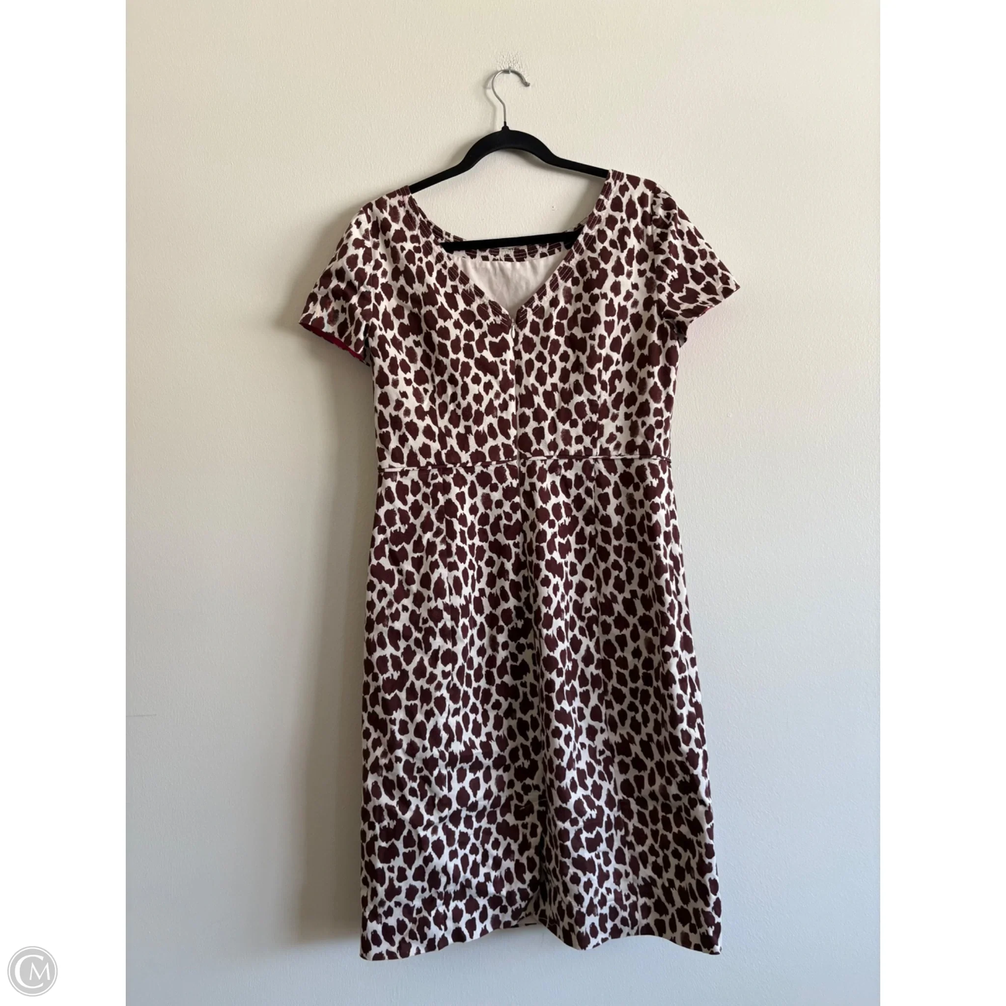 Dress Work By J. Crew In Animal Print, Size: 12 - Image 2