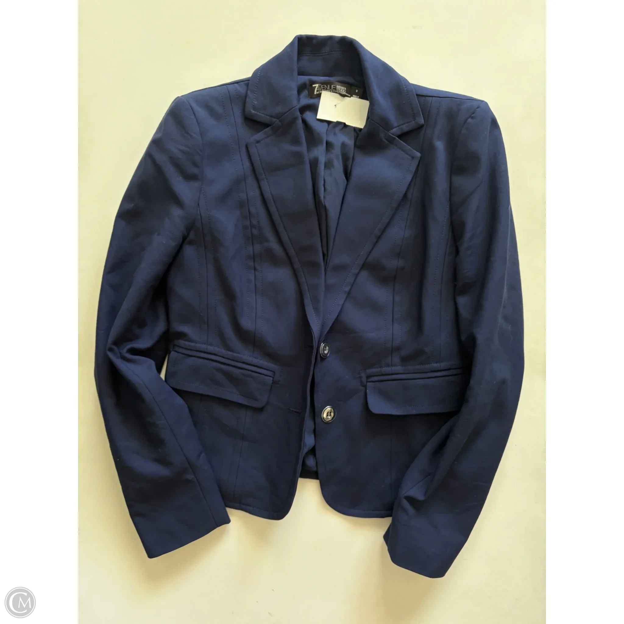 Blazer By New York And Co In Navy, Size: 0 - Image 1